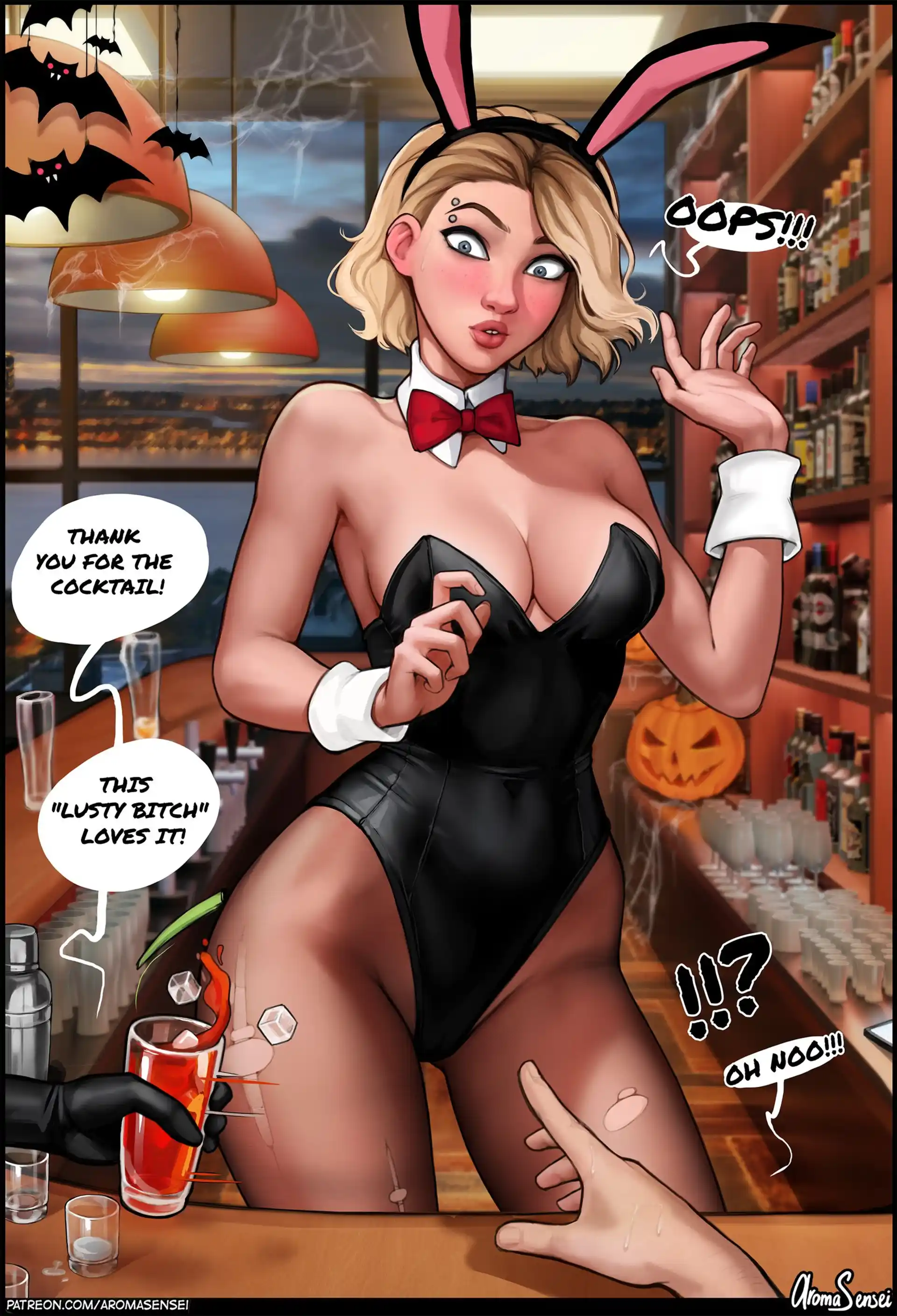Patreon Collection Halloween party at Frozen Inc! - page 4