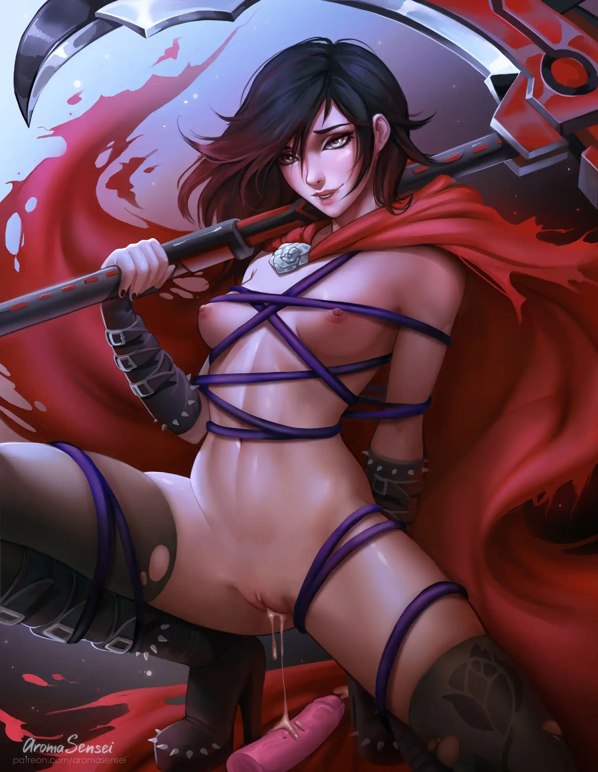 Patreon Collection Pack 07 - Ruby Rose - [Aroma Sensei] page 9