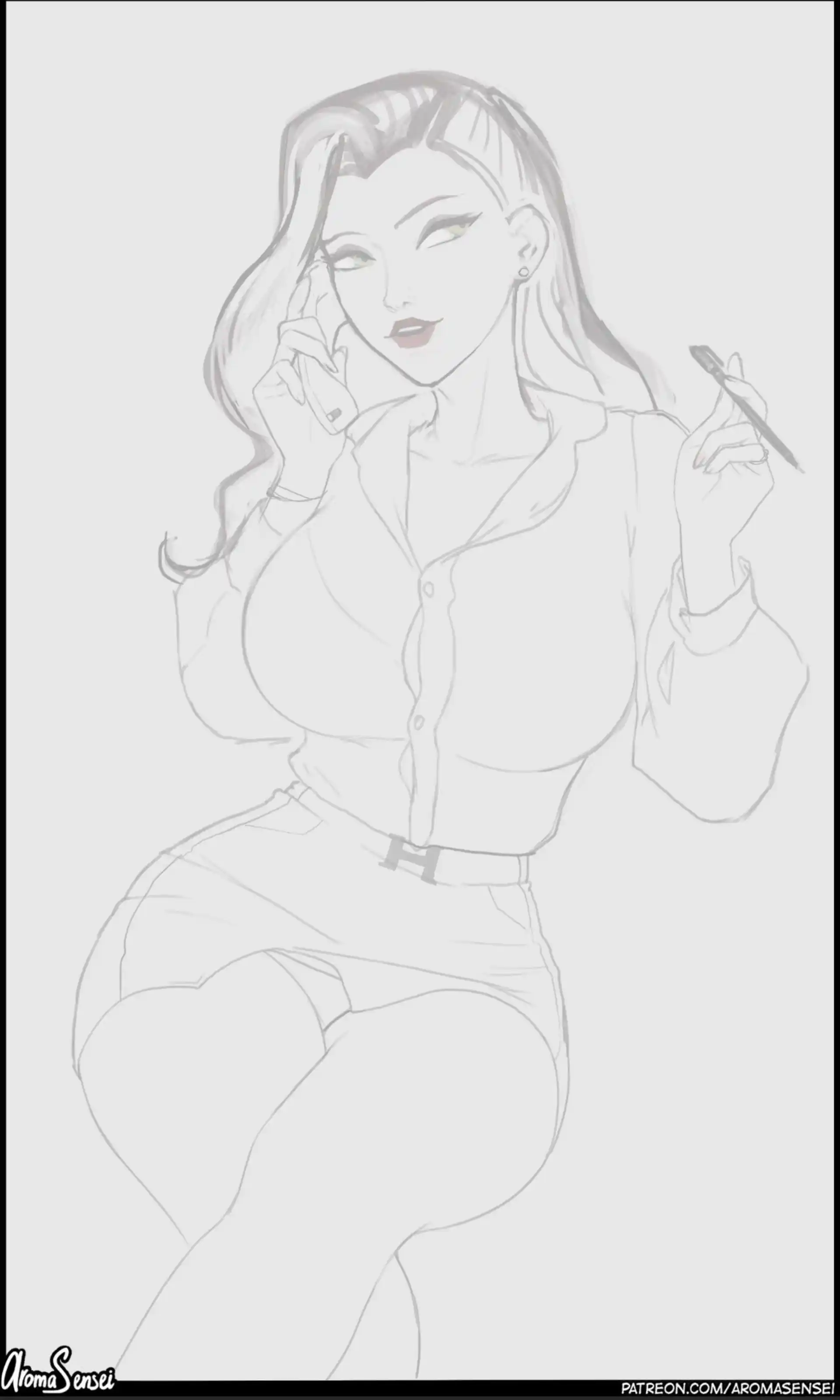 Patreon Collection Pack 42 - Elsa Korra Asami Mi - [Aroma Sensei] page 29