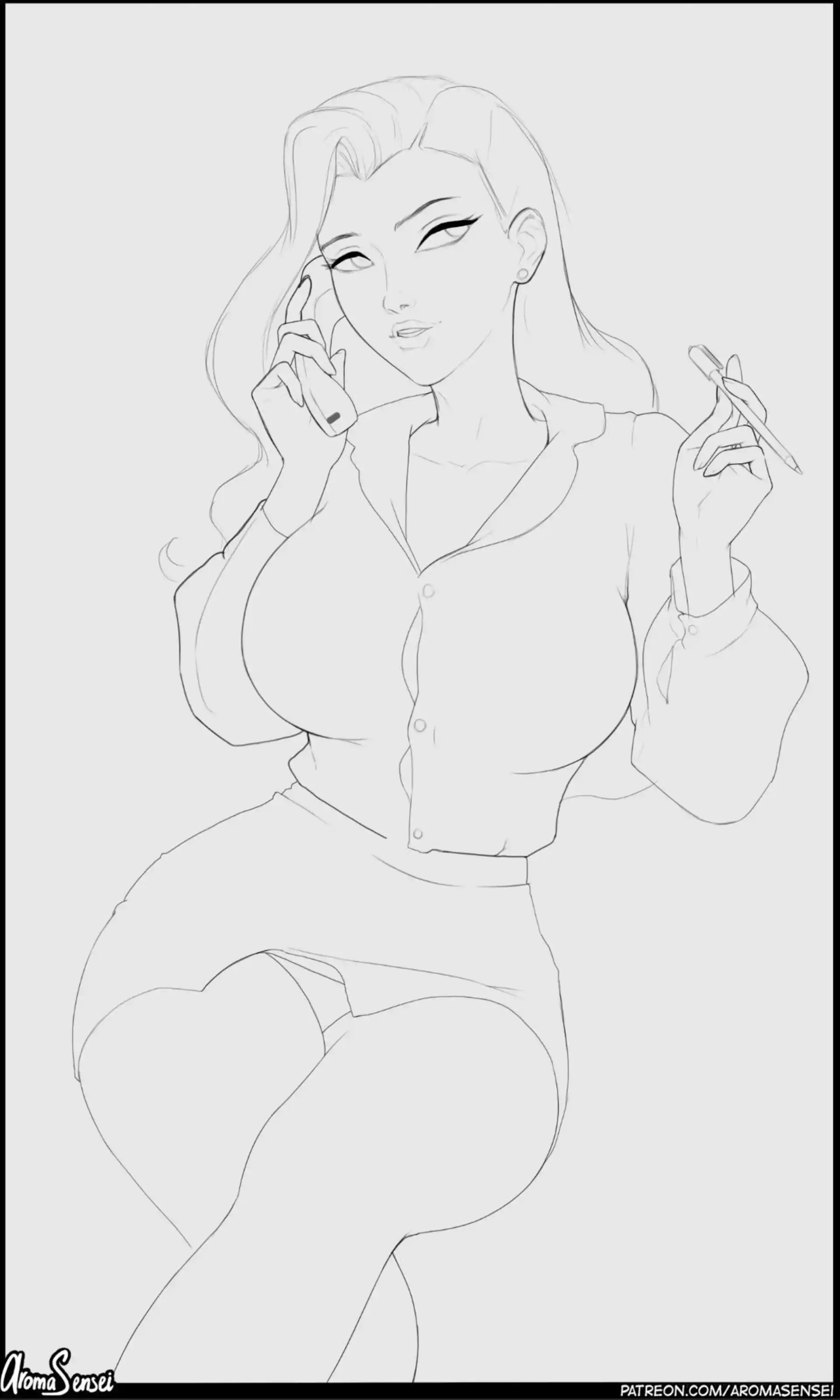 Patreon Collection Pack 42 - Elsa Korra Asami Mi - [Aroma Sensei] page 30