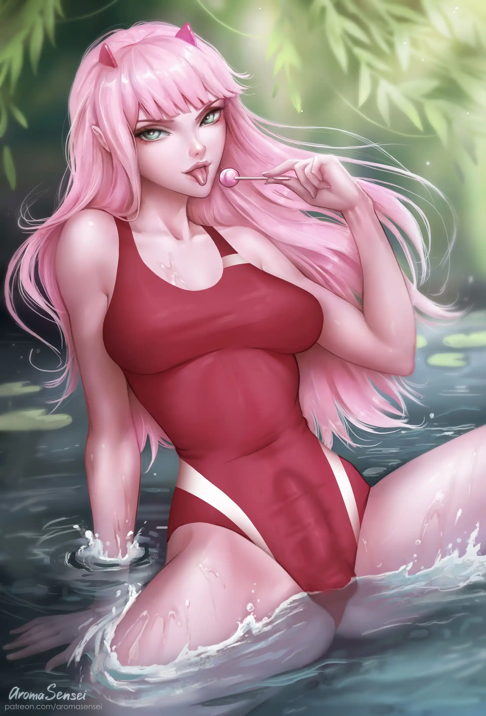 Patreon Collection Pack 07 - Zero Two - Futa - [Aroma Sensei] page 5