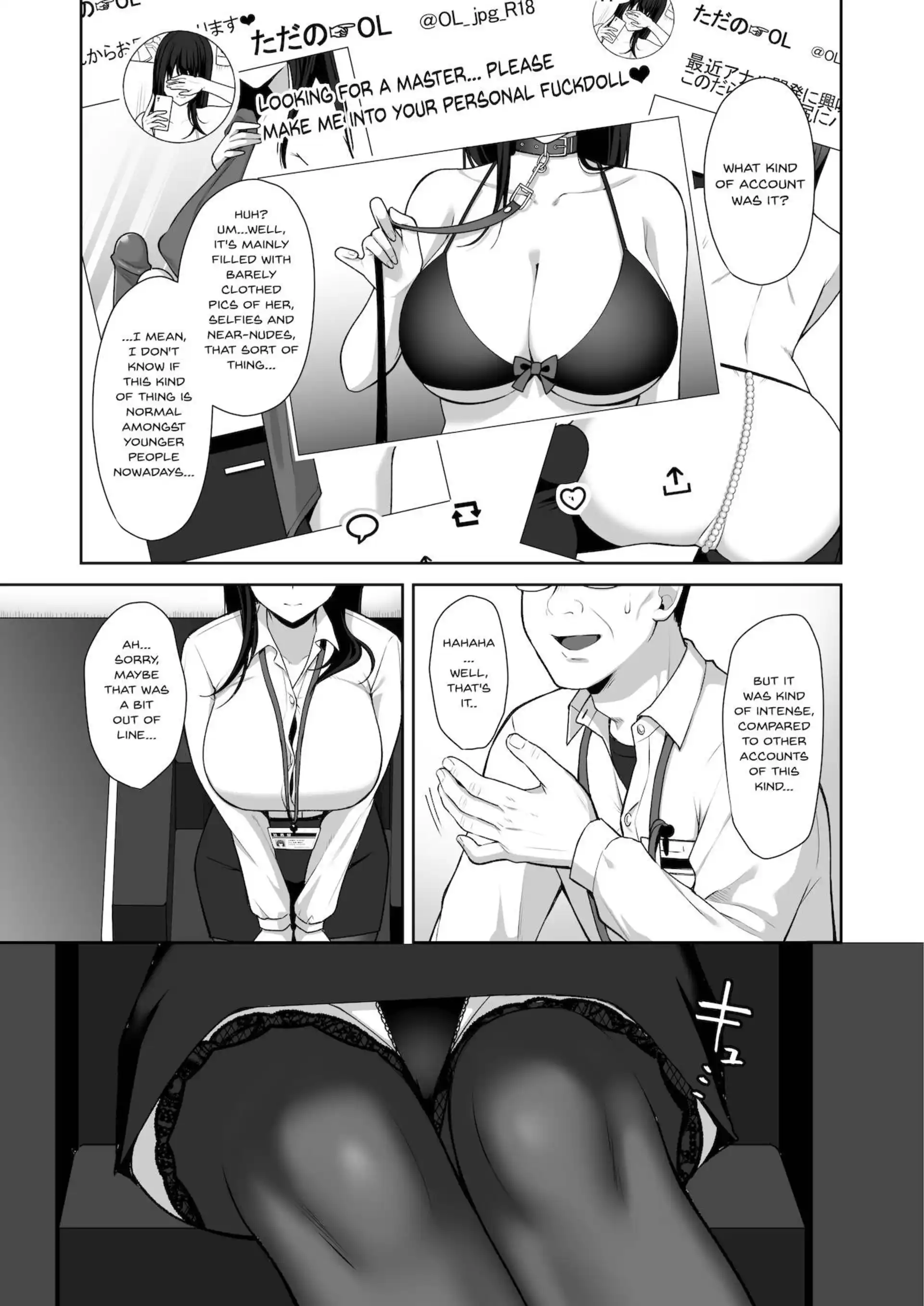 An Office Lady’s Behind The Scenes Masochistic Onahole Training An Office Lady's Behind The Scenes Masochistic Onahole Training - Chapter 1 page 6