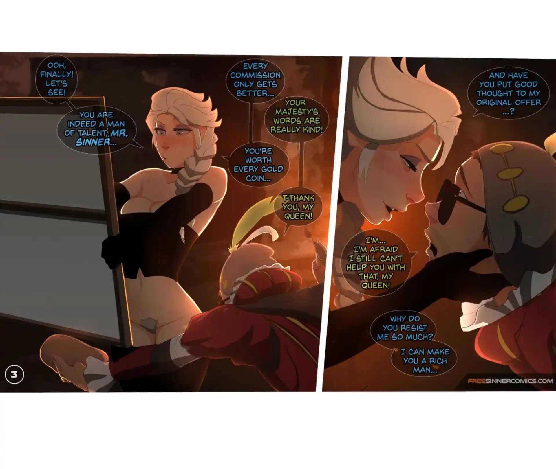 Elsa’s Dungeon Elsa's Dungeon - Chapter 3 (Frozen) page 4