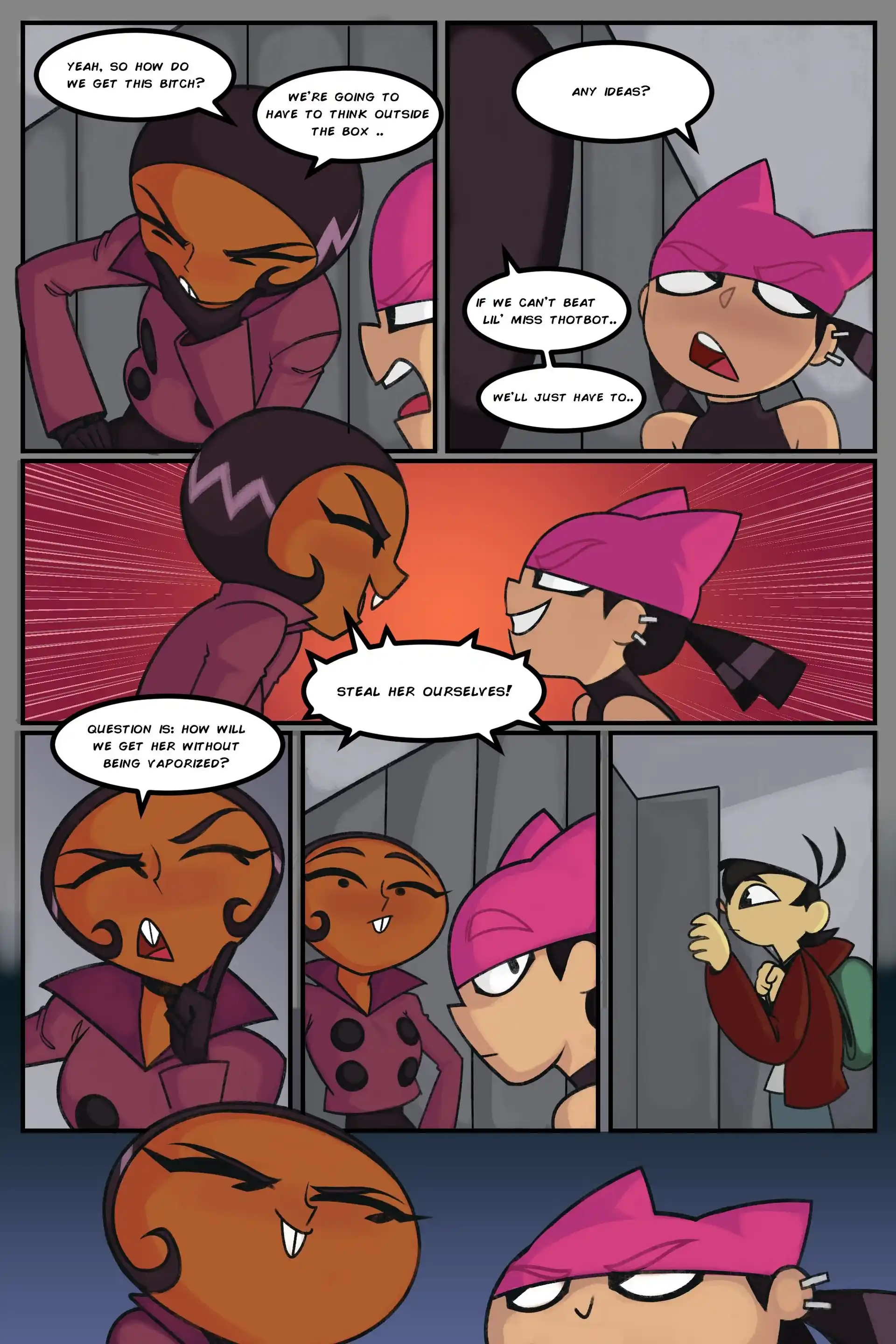 Hacked Hacked - Chapter 1 (My Life As A Teenage Robot) page 5