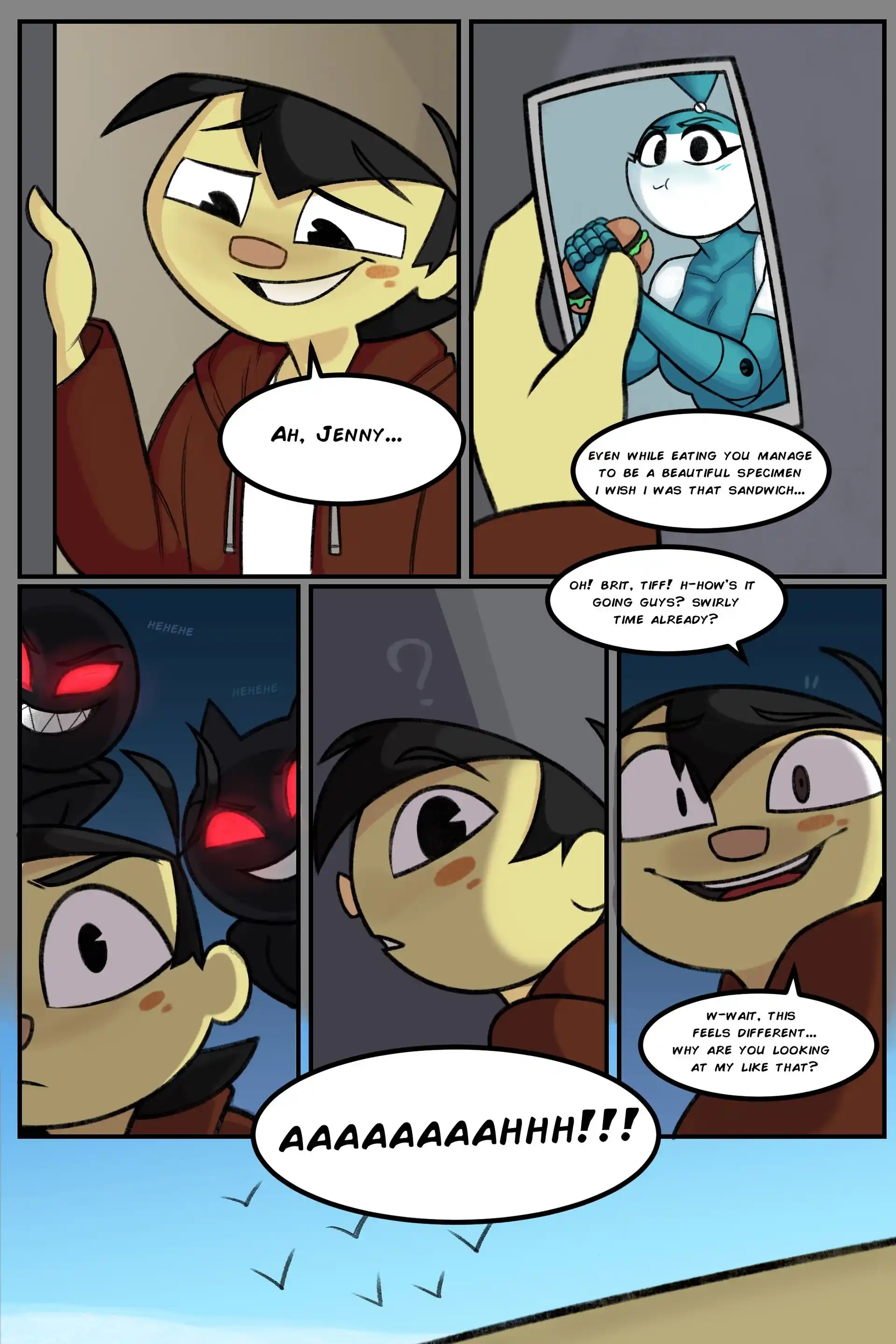 Hacked Hacked - Chapter 1 (My Life As A Teenage Robot) page 6