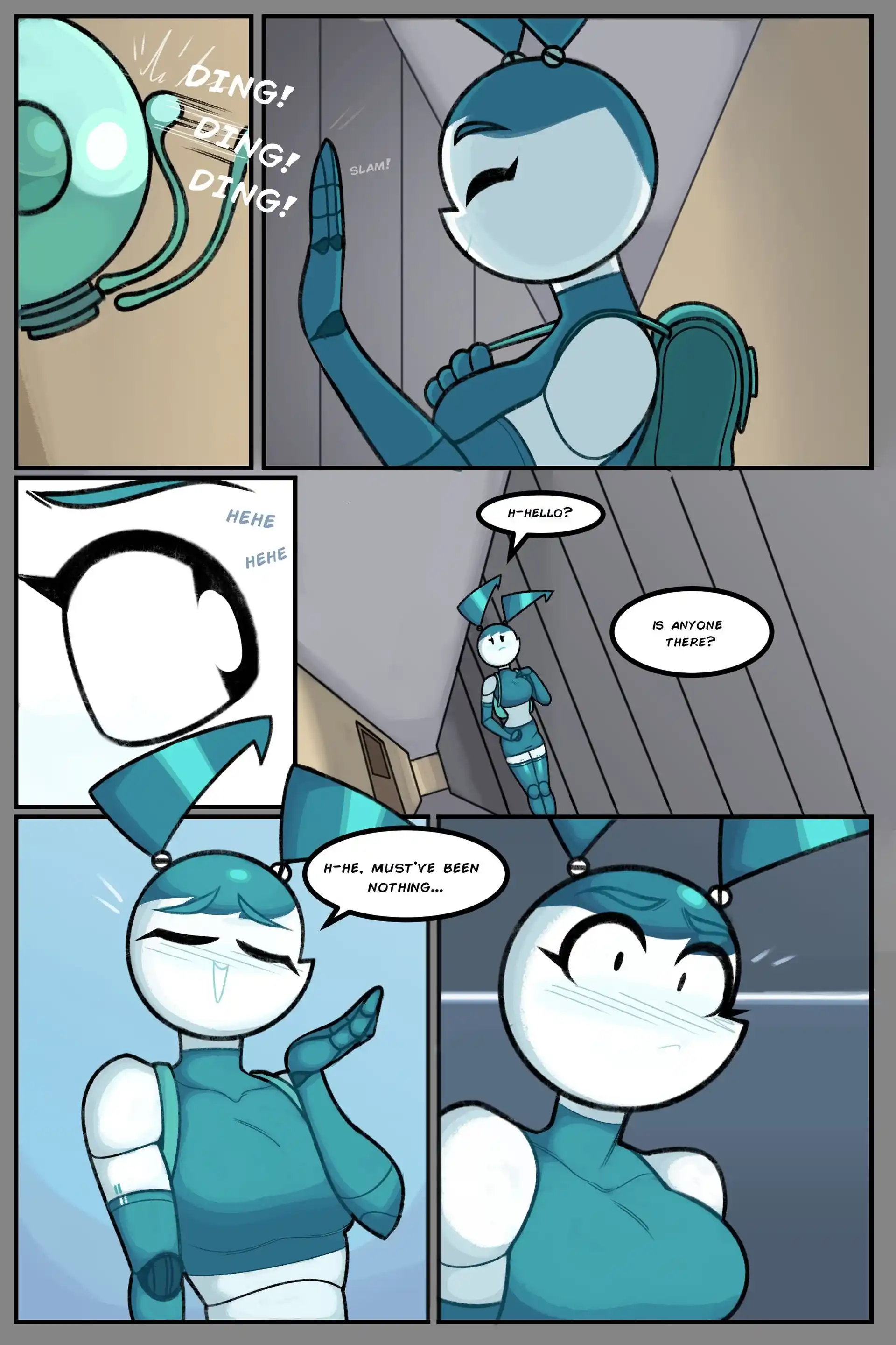 Hacked Hacked - Chapter 1 (My Life As A Teenage Robot) page 7