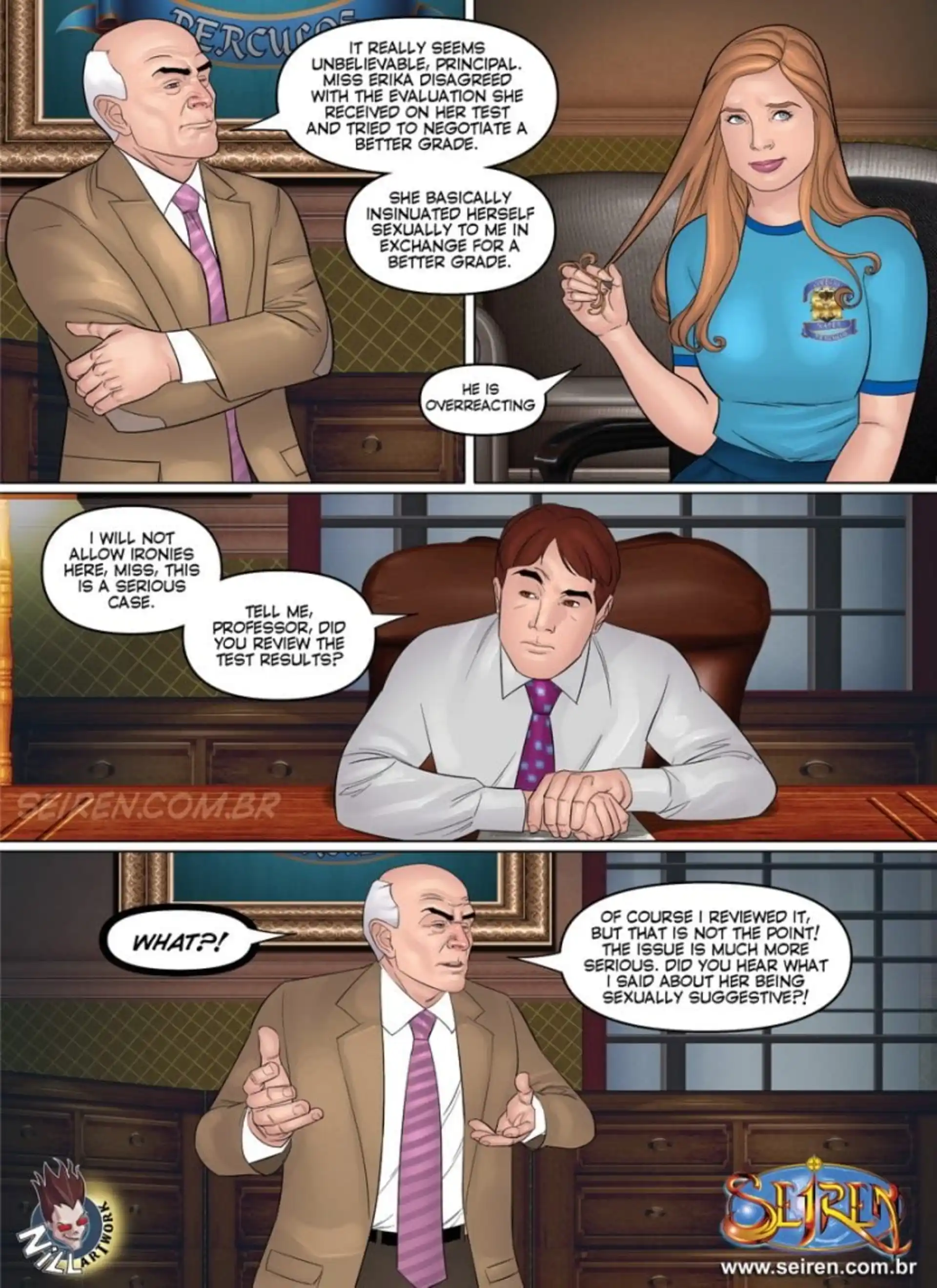 Schoolgirls 1 . Schoolgirls - Chapter 6 - Part 1 page 4