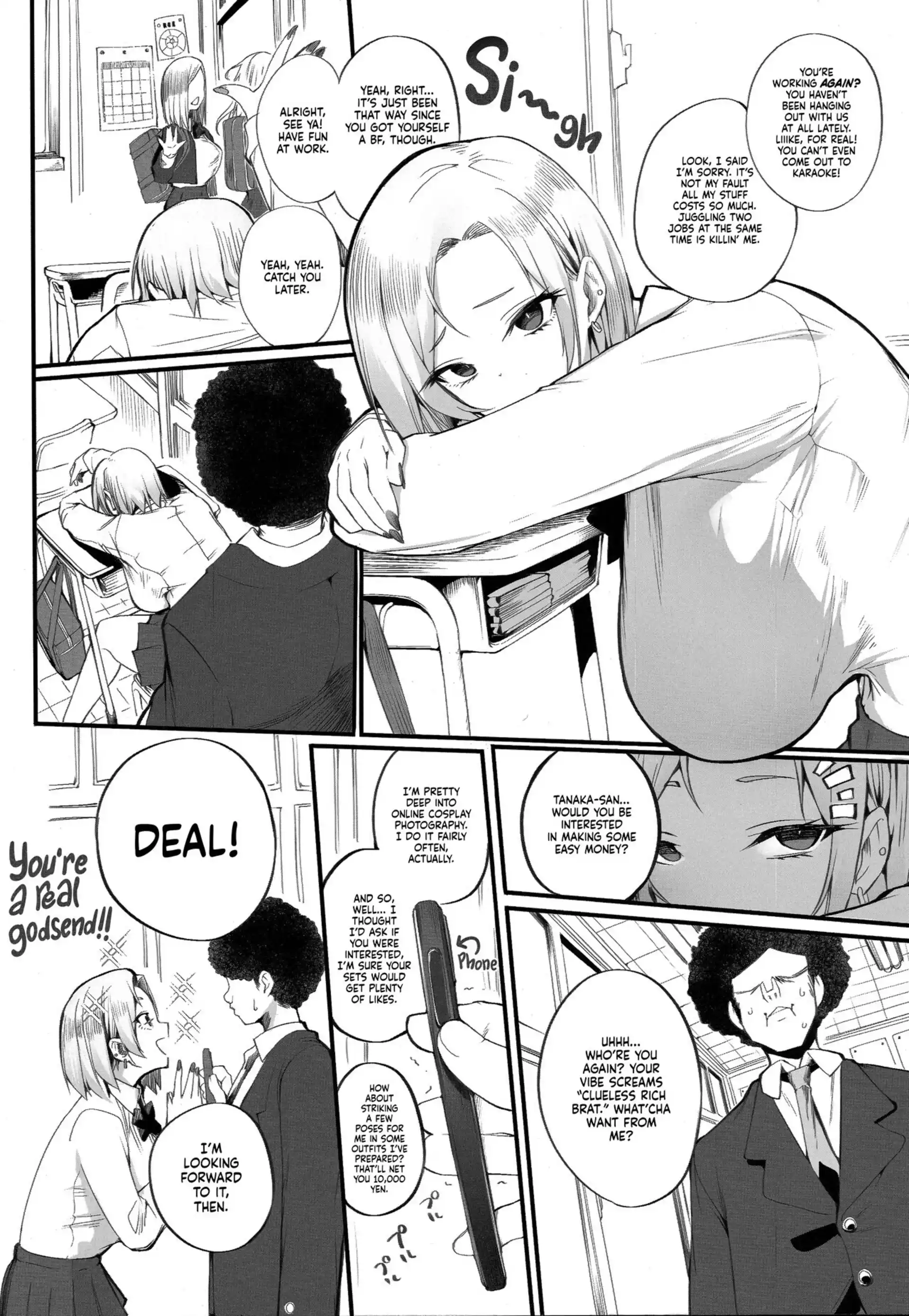 Found Myself a Gyaru That’s Down to Cosplay and Even Fuck For Money Found Myself a Gyaru That's Down to Cosplay and Even Fuck For Money - Chapter 1 page 6