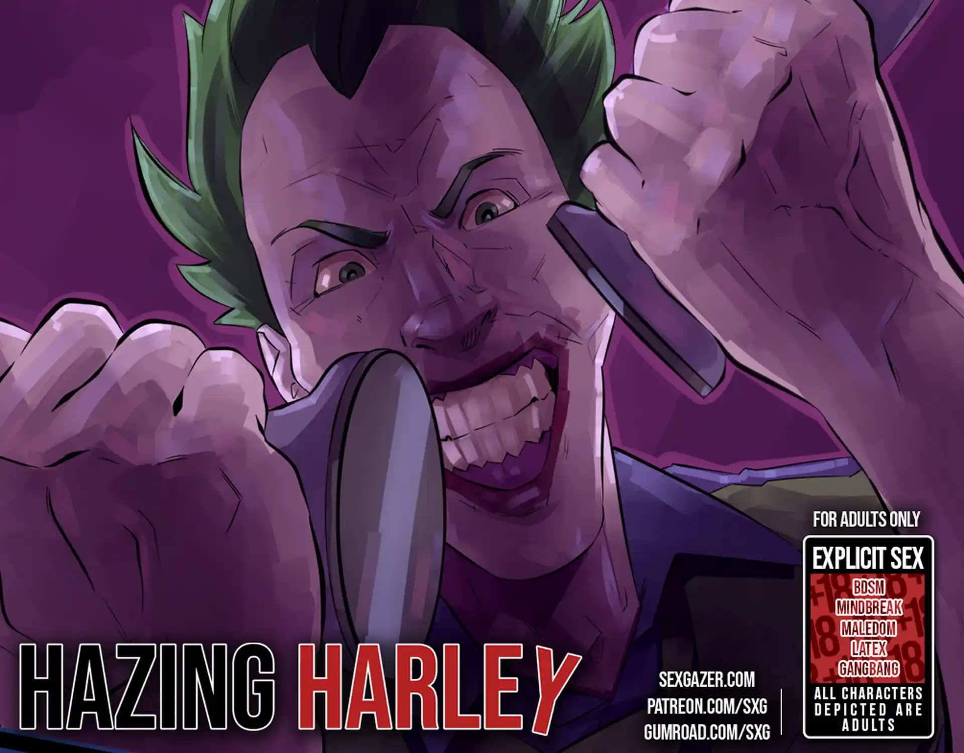 Hazing Harley Hazing Harley - (Batman) [SexGazer] page 5