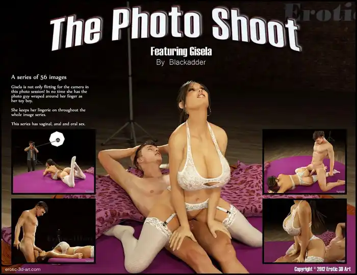 The Photo Shoot – Gisela Porn Comics