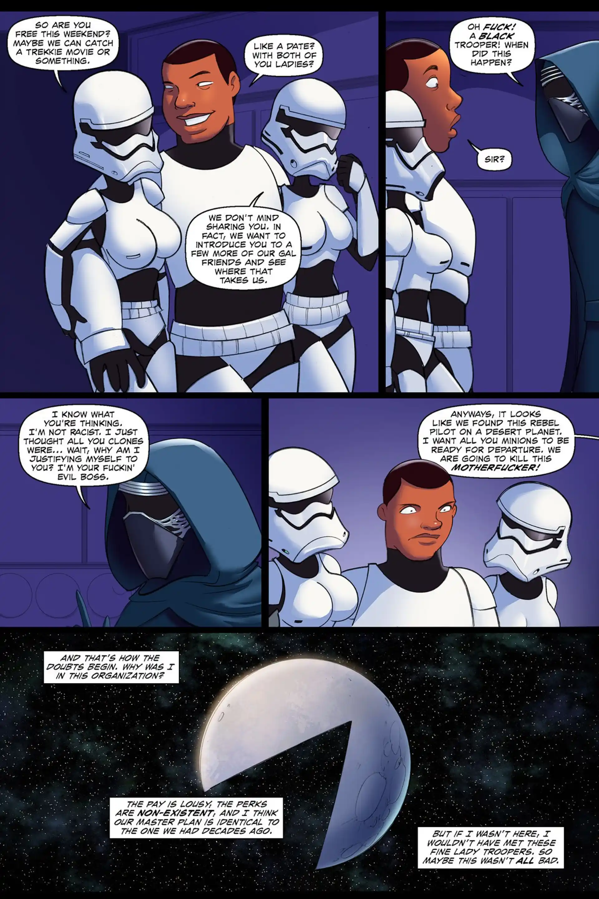 HOT The Cock Awakens The Cock Awakens - Chapter 1 (Star Wars) page 12