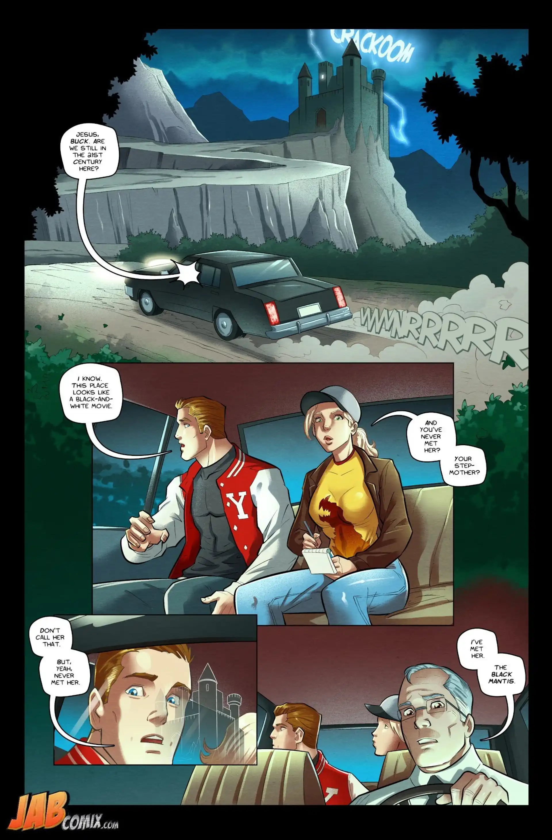 Curse Of The Black Mantis Curse Of The Black Mantis - Chapter 1 page 2