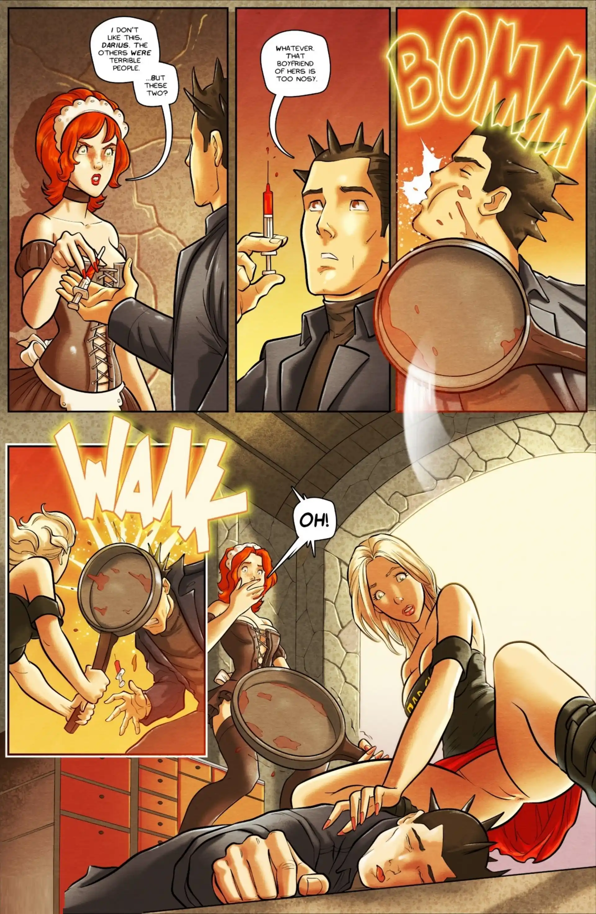 Curse Of The Black Mantis Curse Of The Black Mantis - Chapter 2 page 9