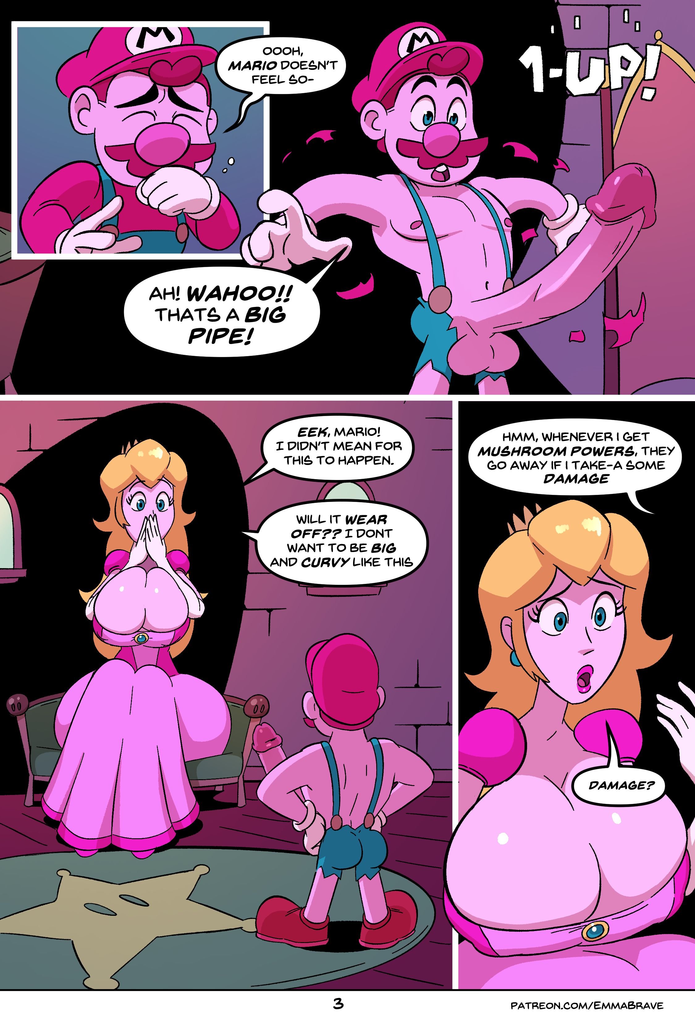 Peaches Peaches - Chapter 1 (Super Mario Bros) page 3