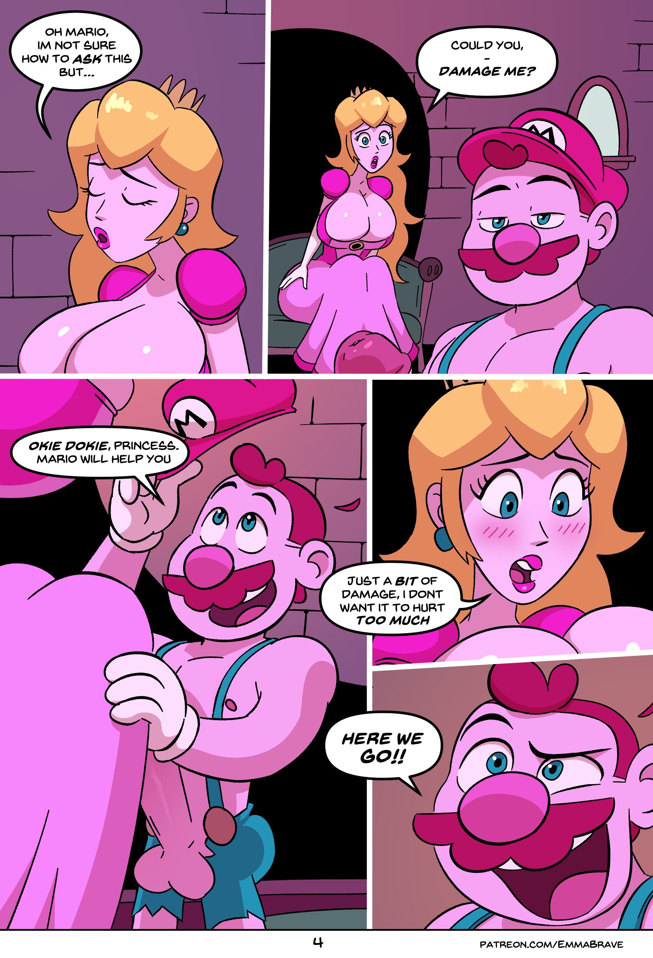 Peaches Peaches - Chapter 1 (Super Mario Bros) page 4
