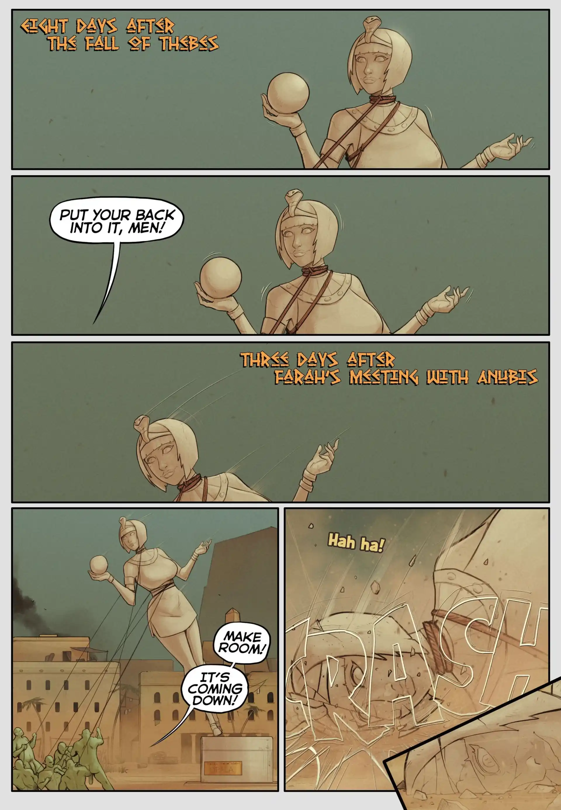 In The Shadow Of Anubis 2 . In The Shadow Of Anubis - Chapter 2 (Legend Of Queen Opala) page 2