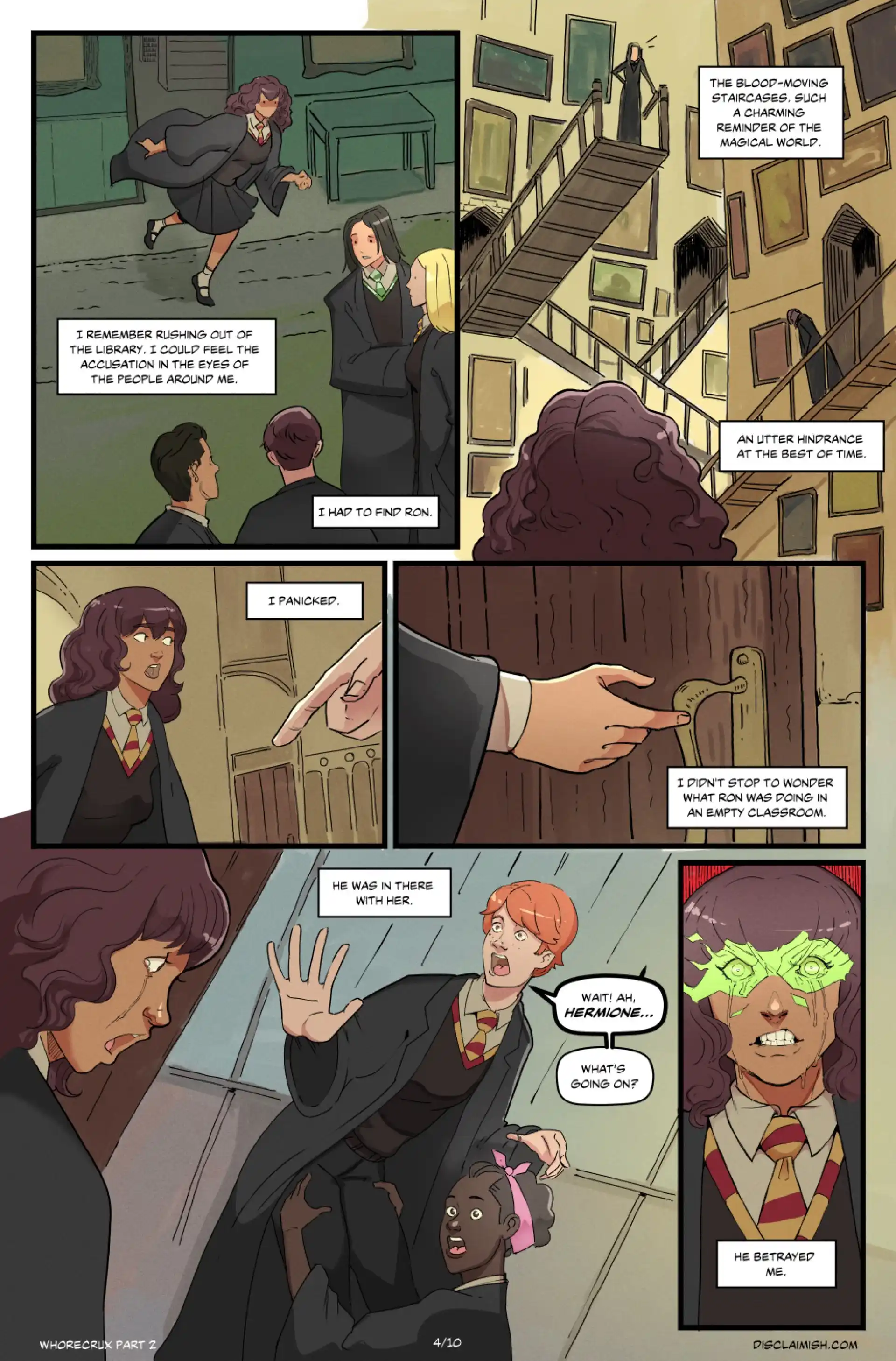 Hermione Granger And The Whorecrux Hermione Granger And The Whorecrux - Chapter 2 (Harry Potter) page 5