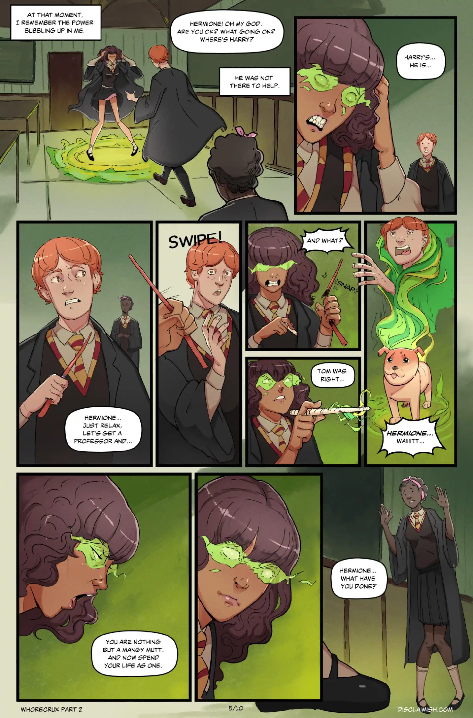 Hermione Granger And The Whorecrux Hermione Granger And The Whorecrux - Chapter 2 (Harry Potter) page 6