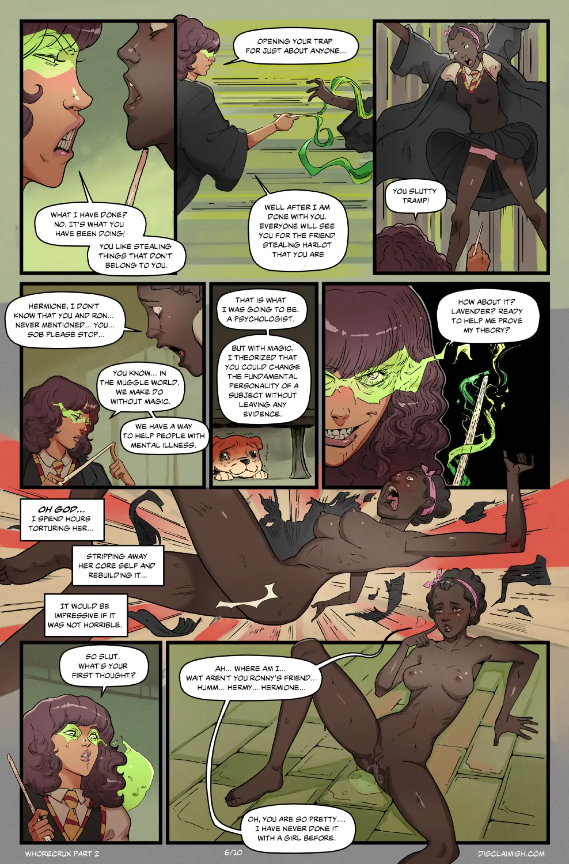 Hermione Granger And The Whorecrux Hermione Granger And The Whorecrux - Chapter 2 (Harry Potter) page 7