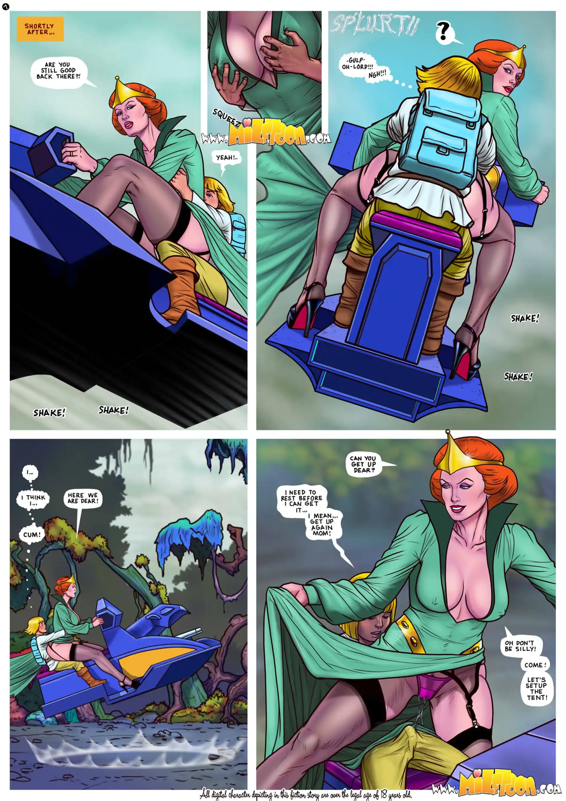He-Cum And The Masturbates Of The Universe He-Cum And The Masturbates Of The Universe - Chapter 1 (He-Man and the Masters of the Universe) page 8