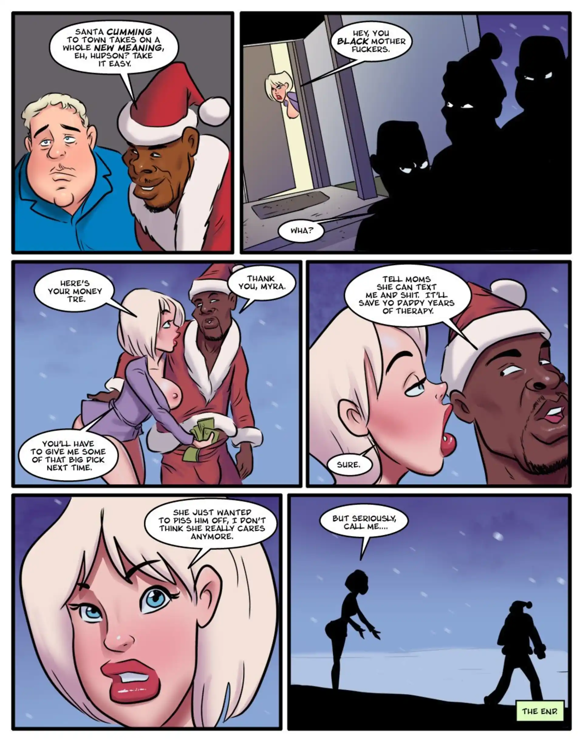 Xmas Bandit – Dick Down Xmas Bandit - Dick Down - Chapter 1 page 8