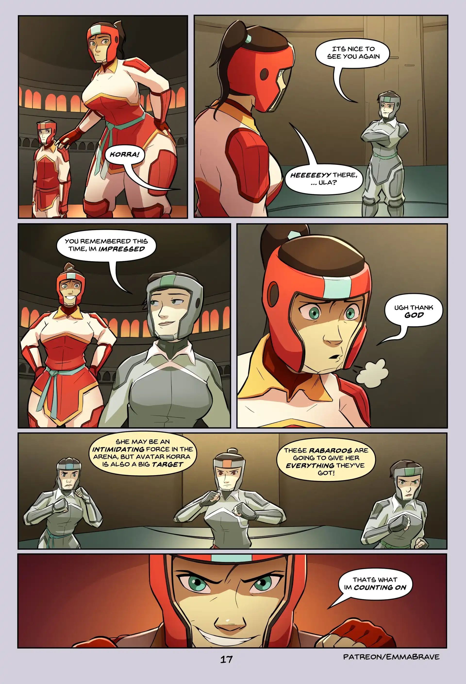 Korra: Book One Korra: Book One - Chapter 1 (The Legend of Korra) page 18