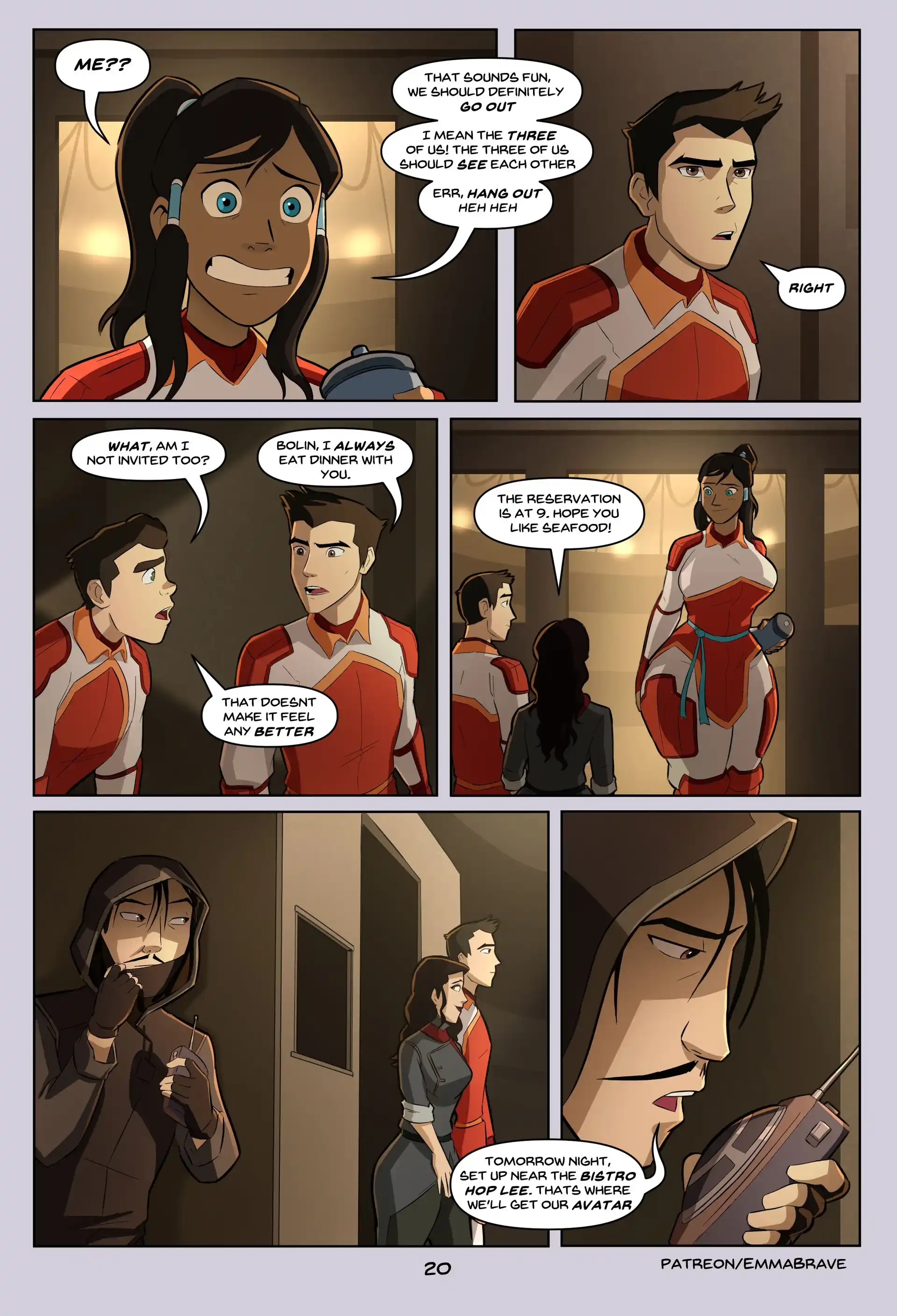 Korra: Book One Korra: Book One - Chapter 1 (The Legend of Korra) page 22