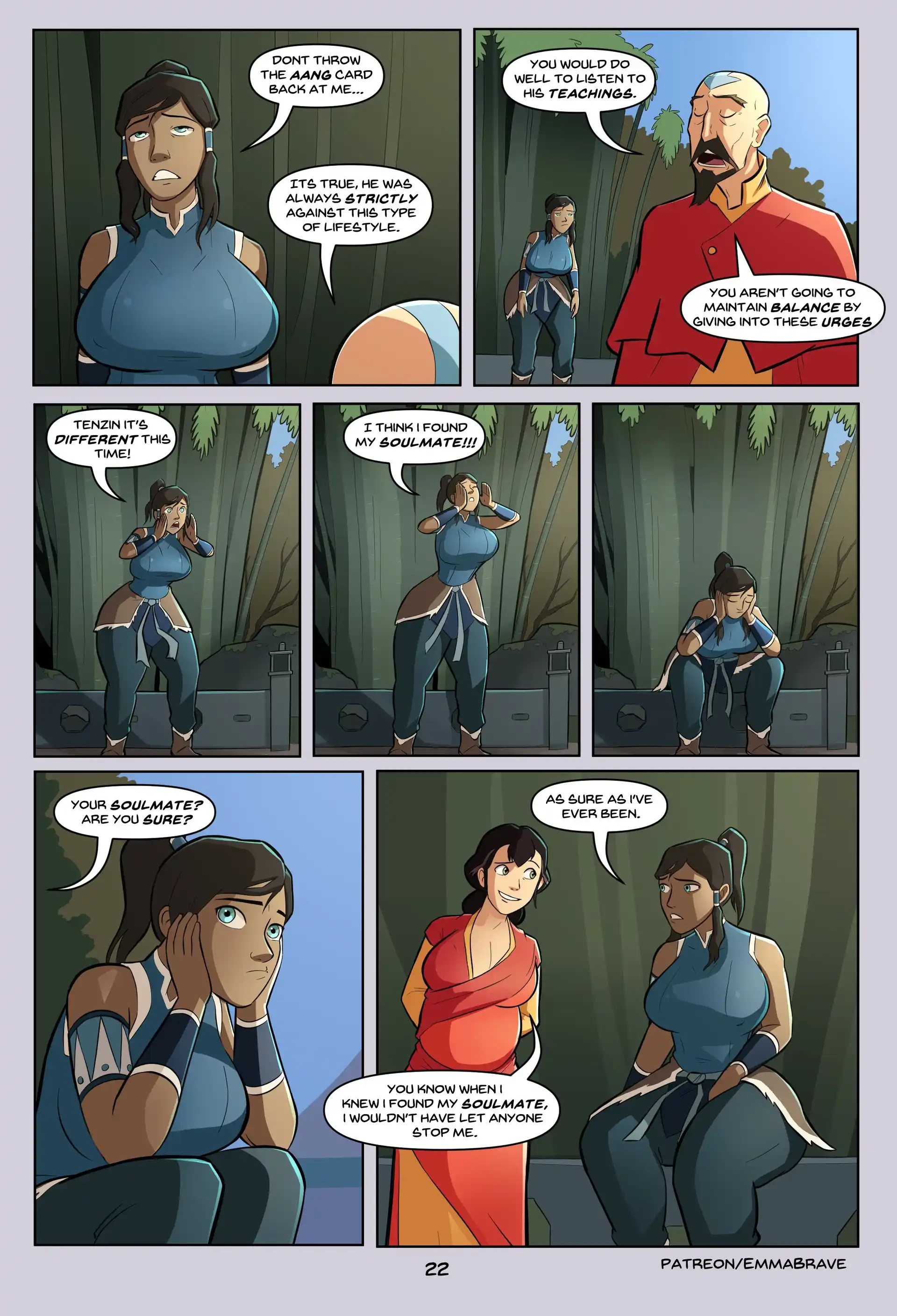 Korra: Book One Korra: Book One - Chapter 1 (The Legend of Korra) page 24
