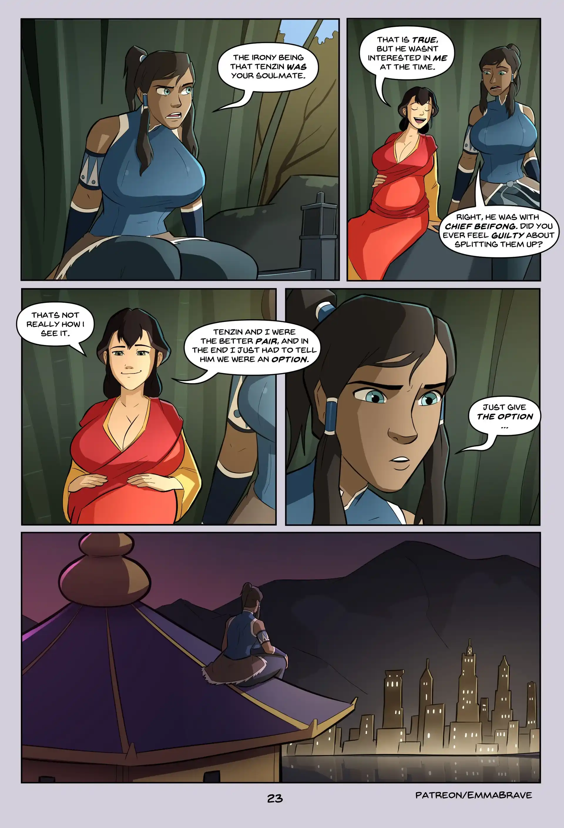 Korra: Book One Korra: Book One - Chapter 1 (The Legend of Korra) page 25