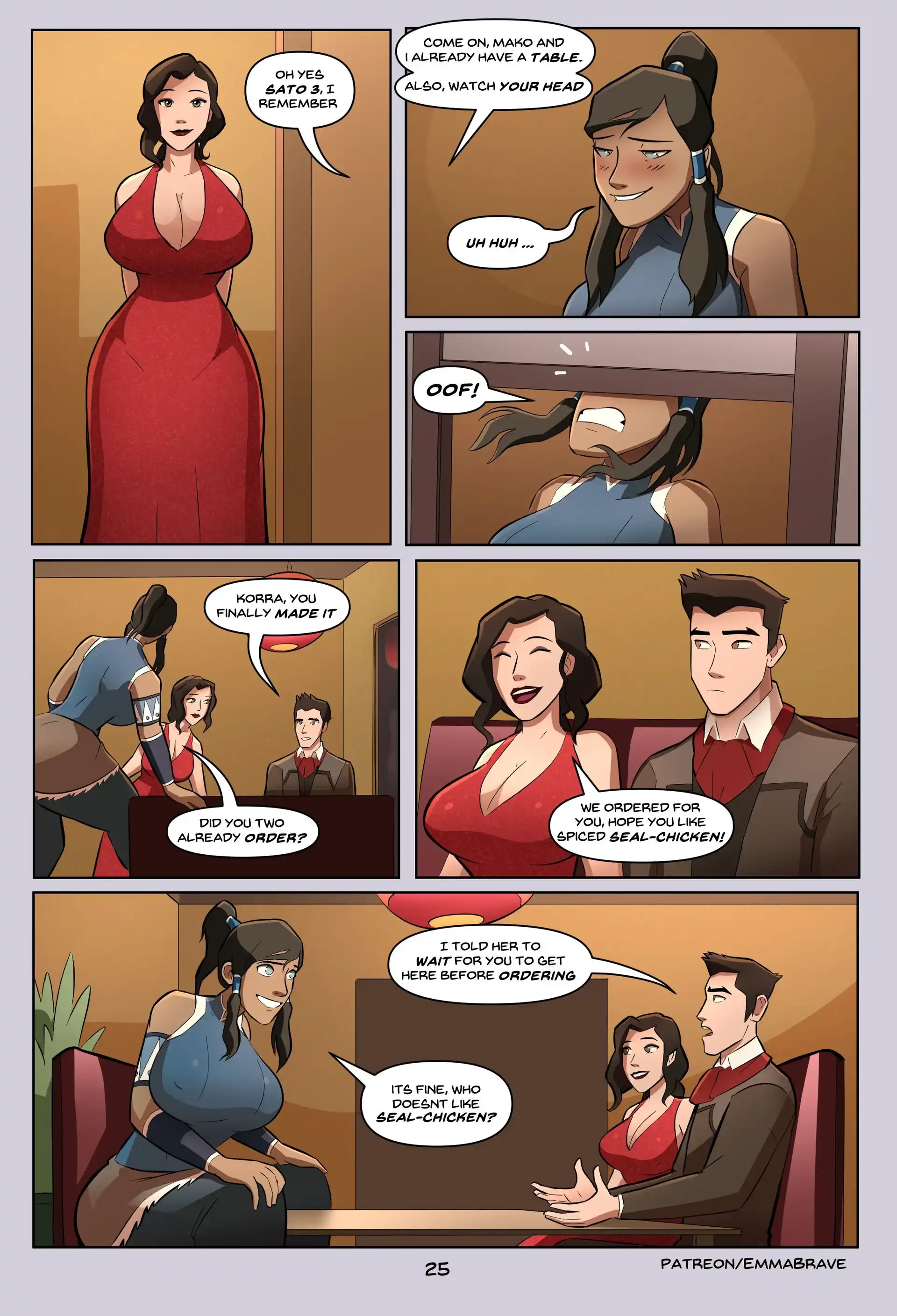 Korra: Book One Korra: Book One - Chapter 1 (The Legend of Korra) page 27