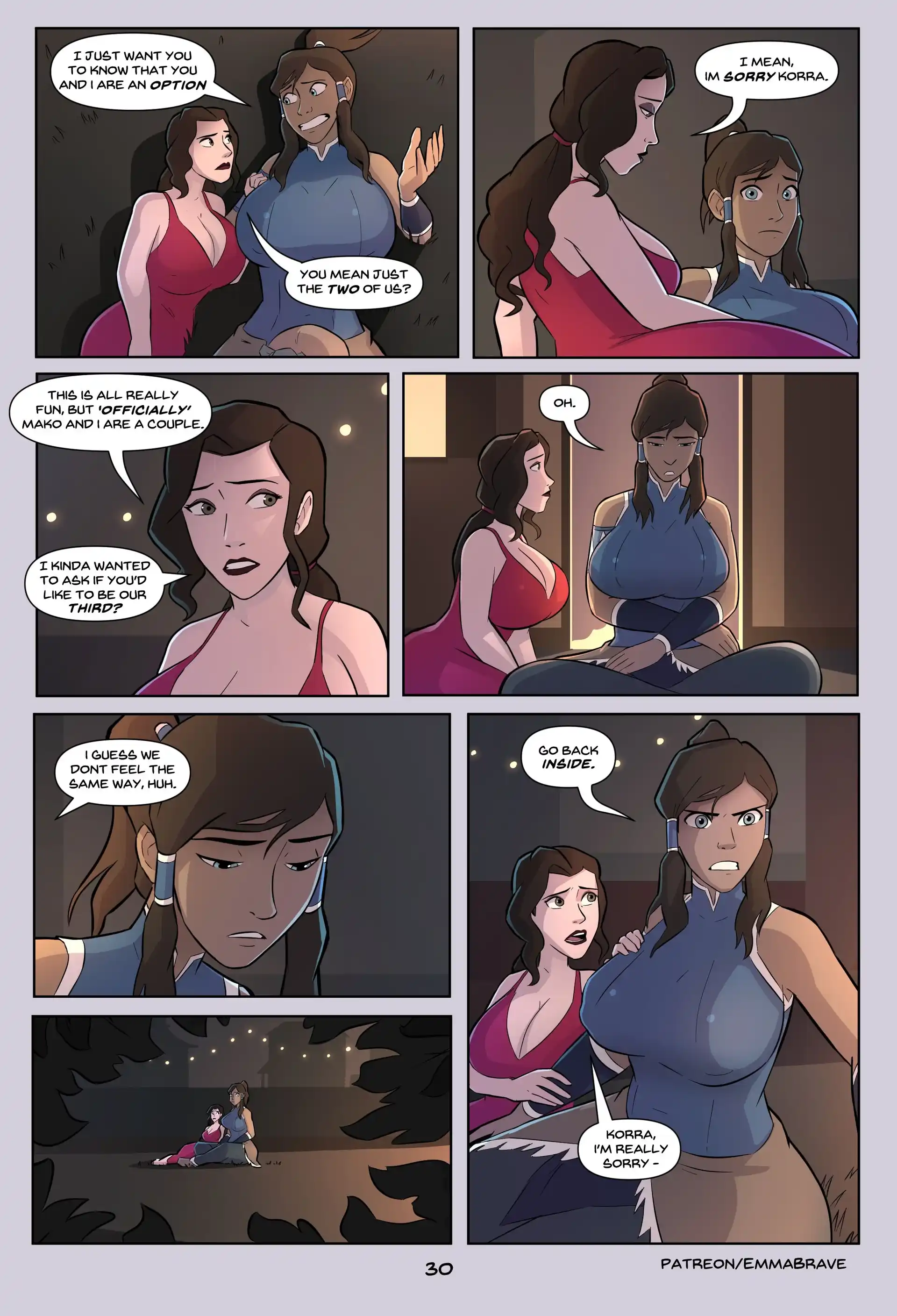 Korra: Book One Korra: Book One - Chapter 1 (The Legend of Korra) page 32