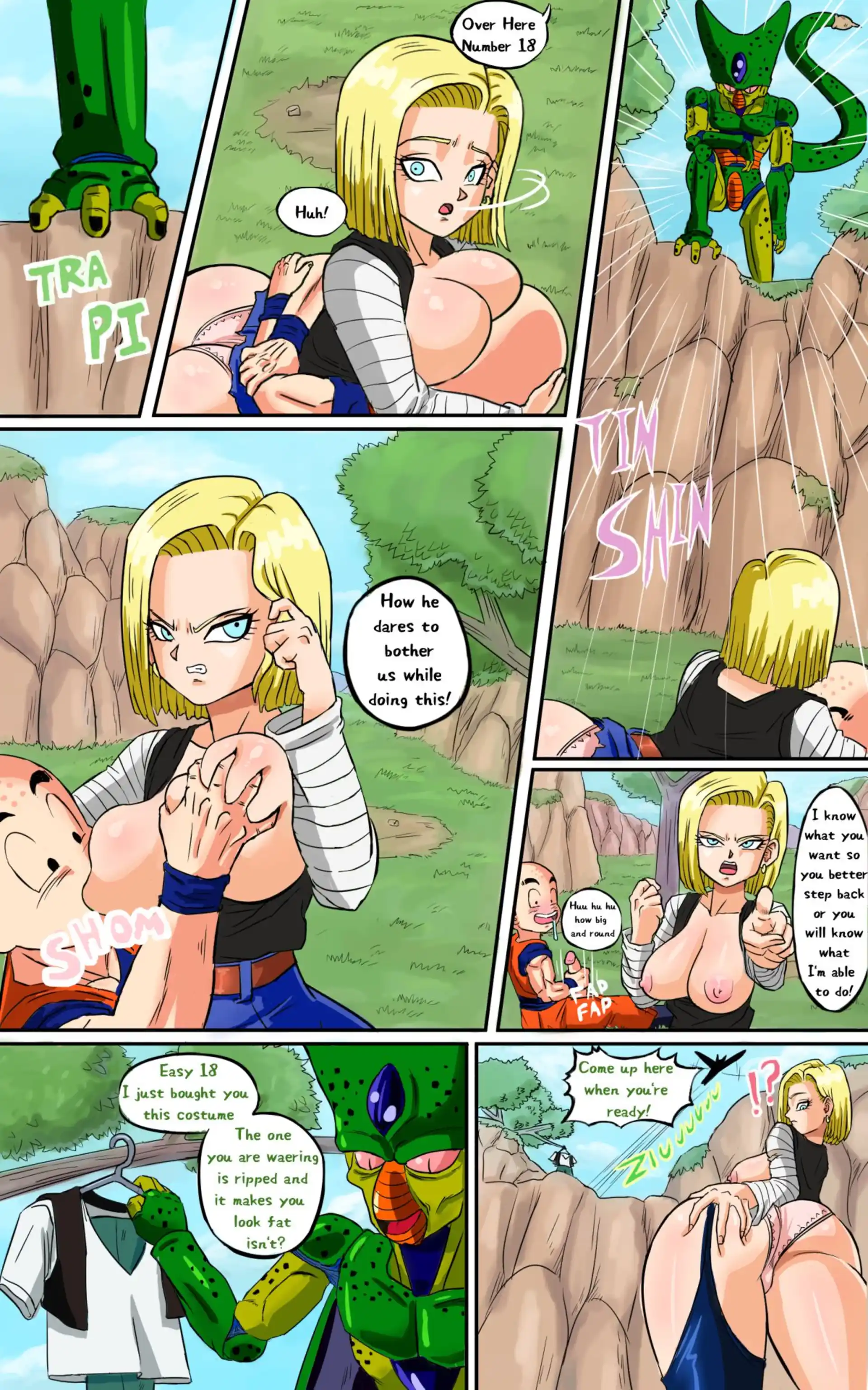 Android 18 meets Krillin Android 18 meets Krillin - Chapter 1 (Dragon Ball Z) page 6
