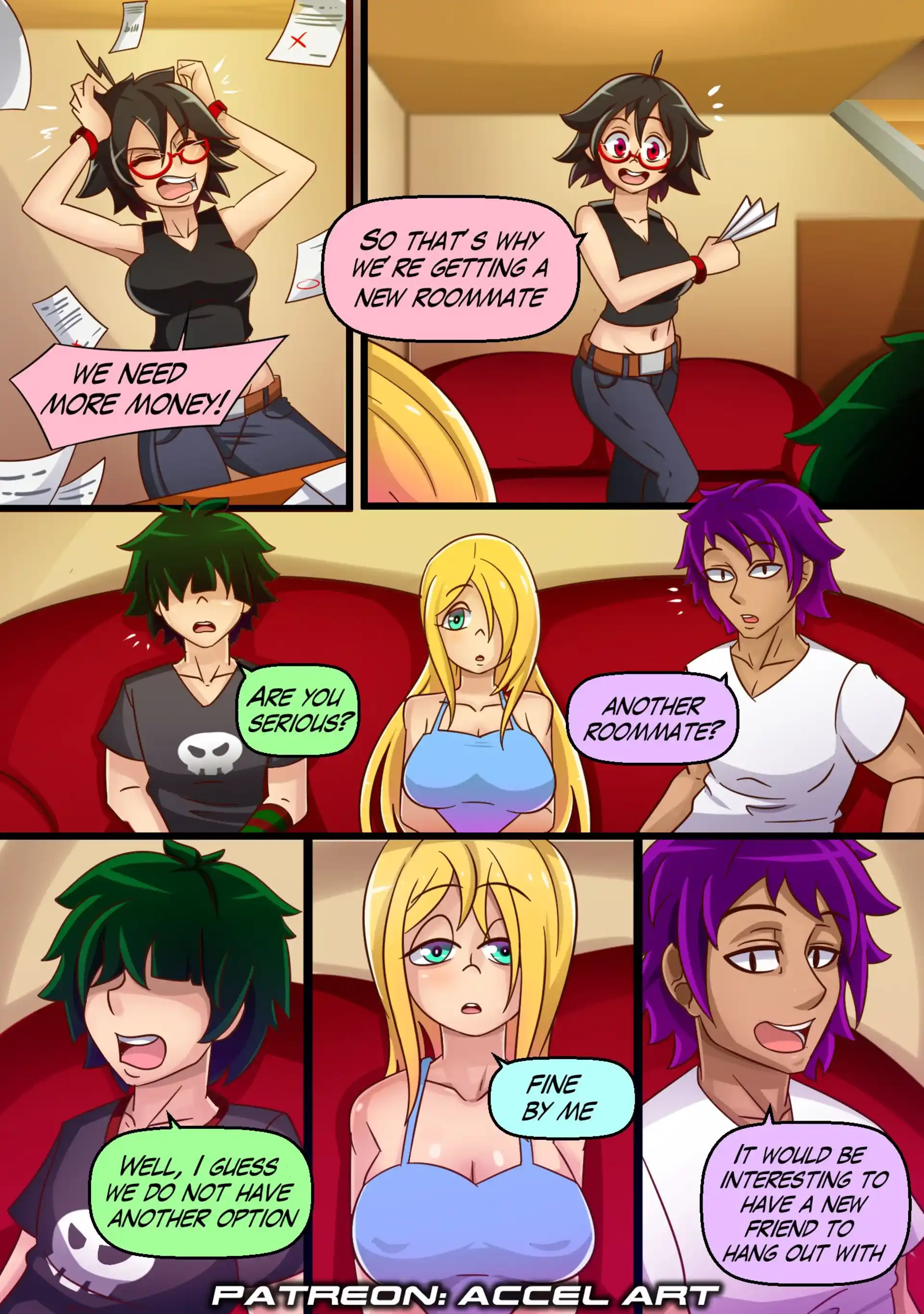 Axi Stories Axi Stories - The Exchange Student - Chapter 1 page 5