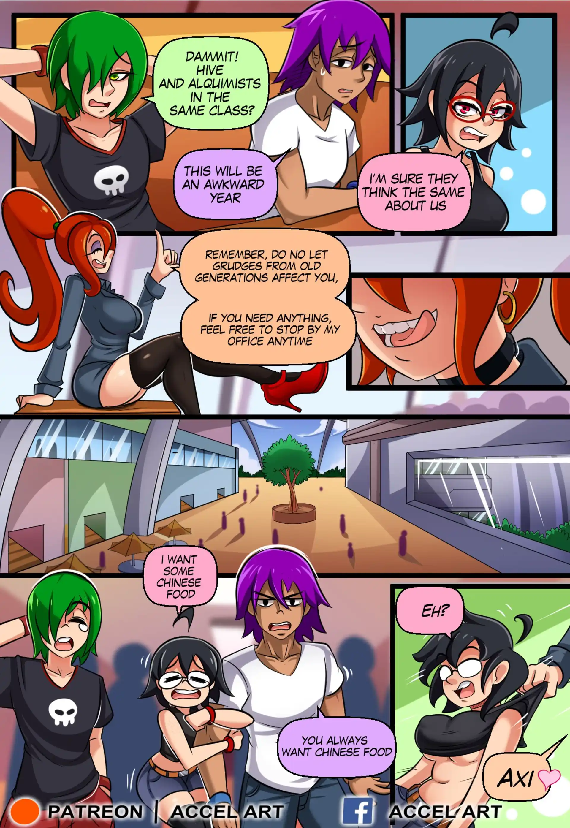 Axi Stories Axi Stories - Back To School - Chapter 2 page 10