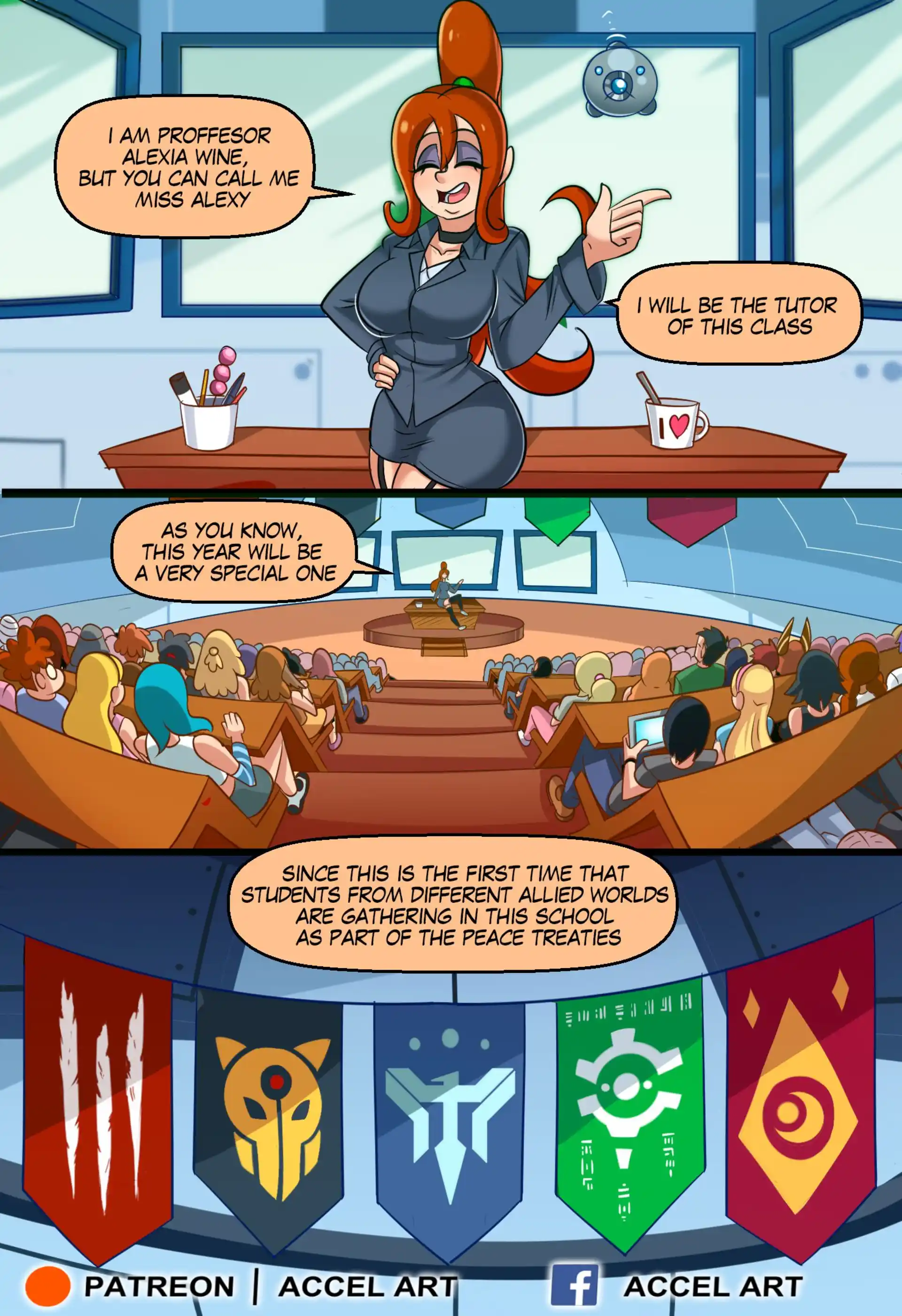 Axi Stories Axi Stories - Back To School - Chapter 2 page 6