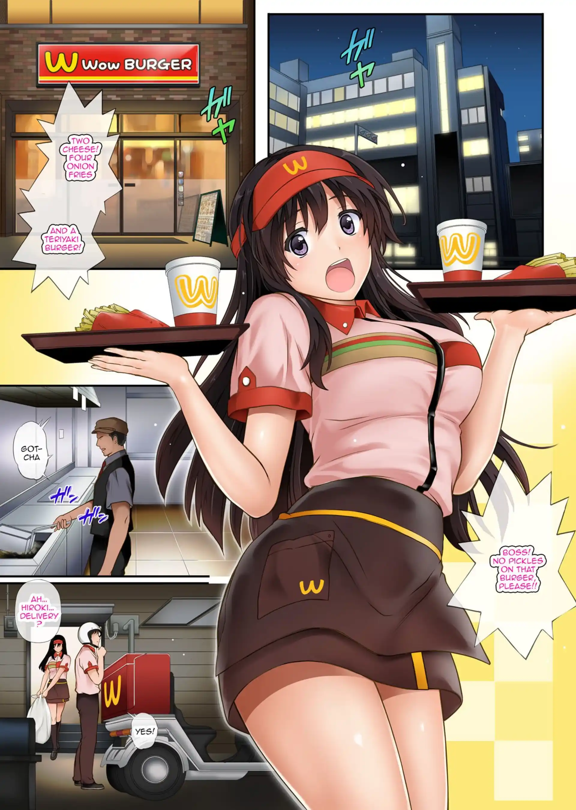 Kare to Watashi to Tenchou no Shinya Kinmu Kare to Watashi to Tenchou no Shinya Kinmu - Chapter 1 page 10