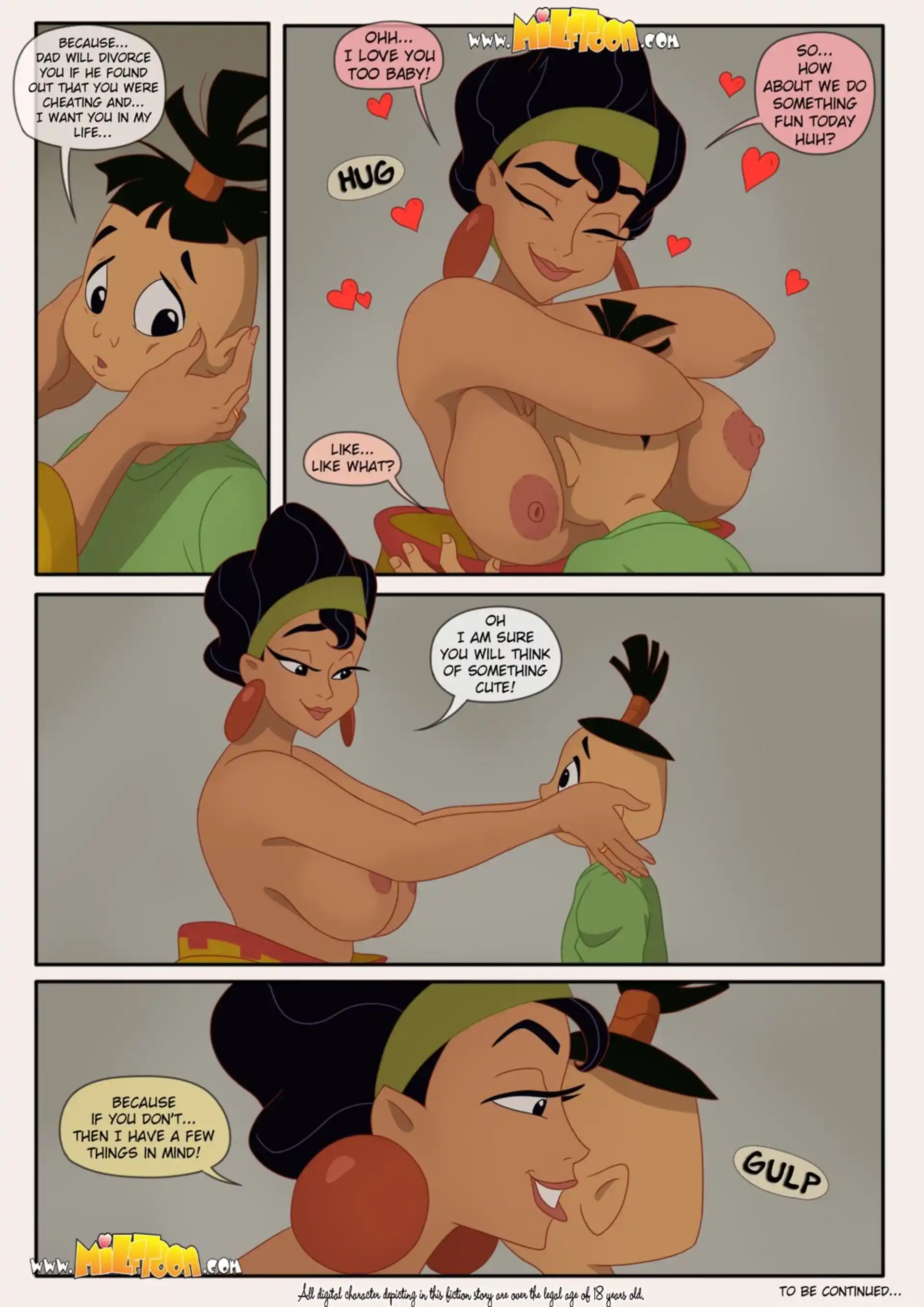 Milfs New Groove Milfs New Groove - Chapter 1 (The Emperor's New Groove) page 12