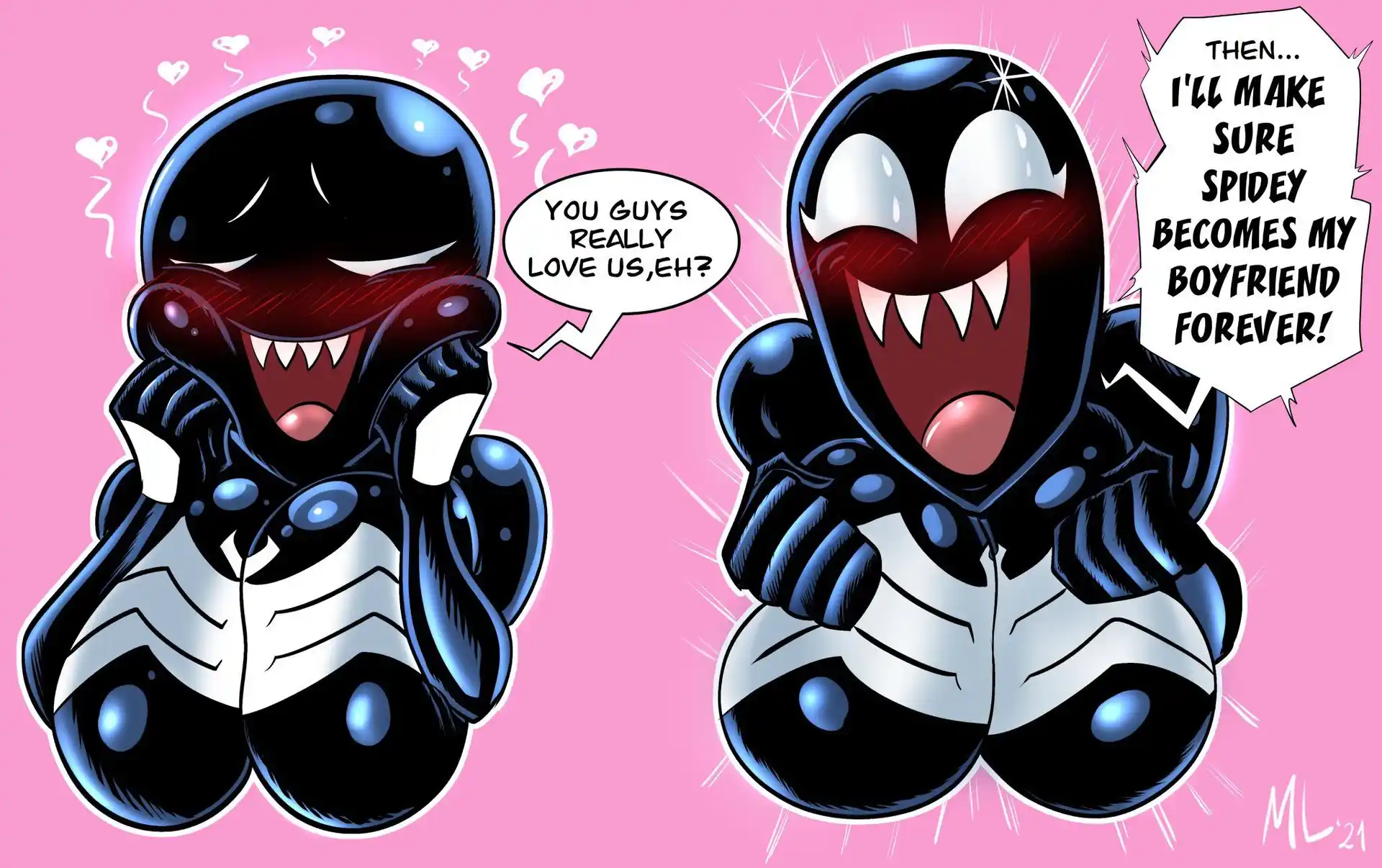 Extra Thicc Venom Extra Thicc Venom - (Spider-Man) [Ameizing Lewds] page 11