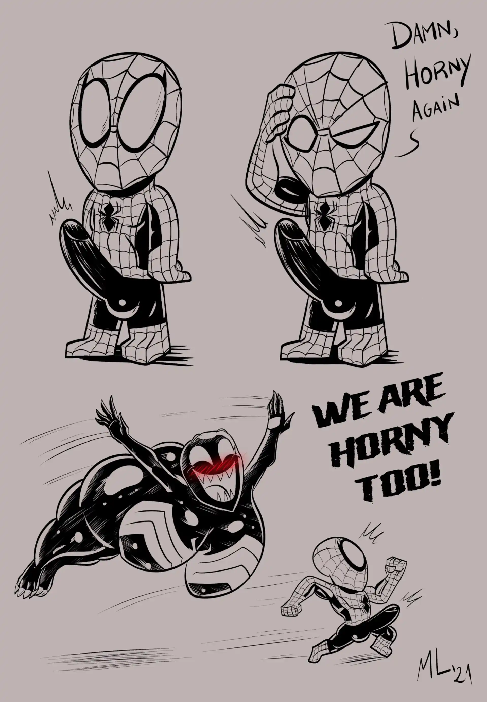 Extra Thicc Venom Extra Thicc Venom - (Spider-Man) [Ameizing Lewds] page 15