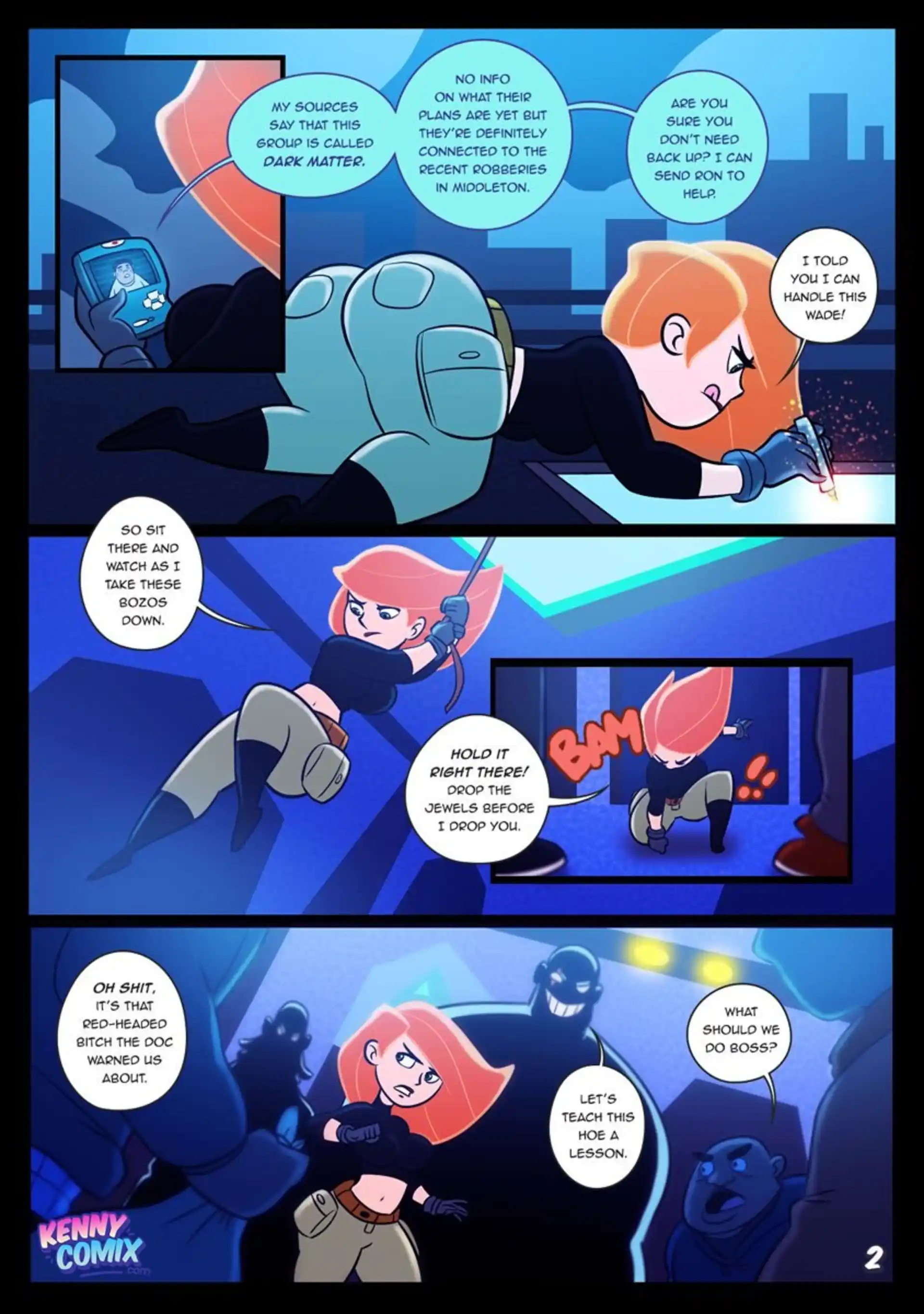 The Plot Darkens The Plot Darkens - Chapter 1 (Kim Possible) page 3