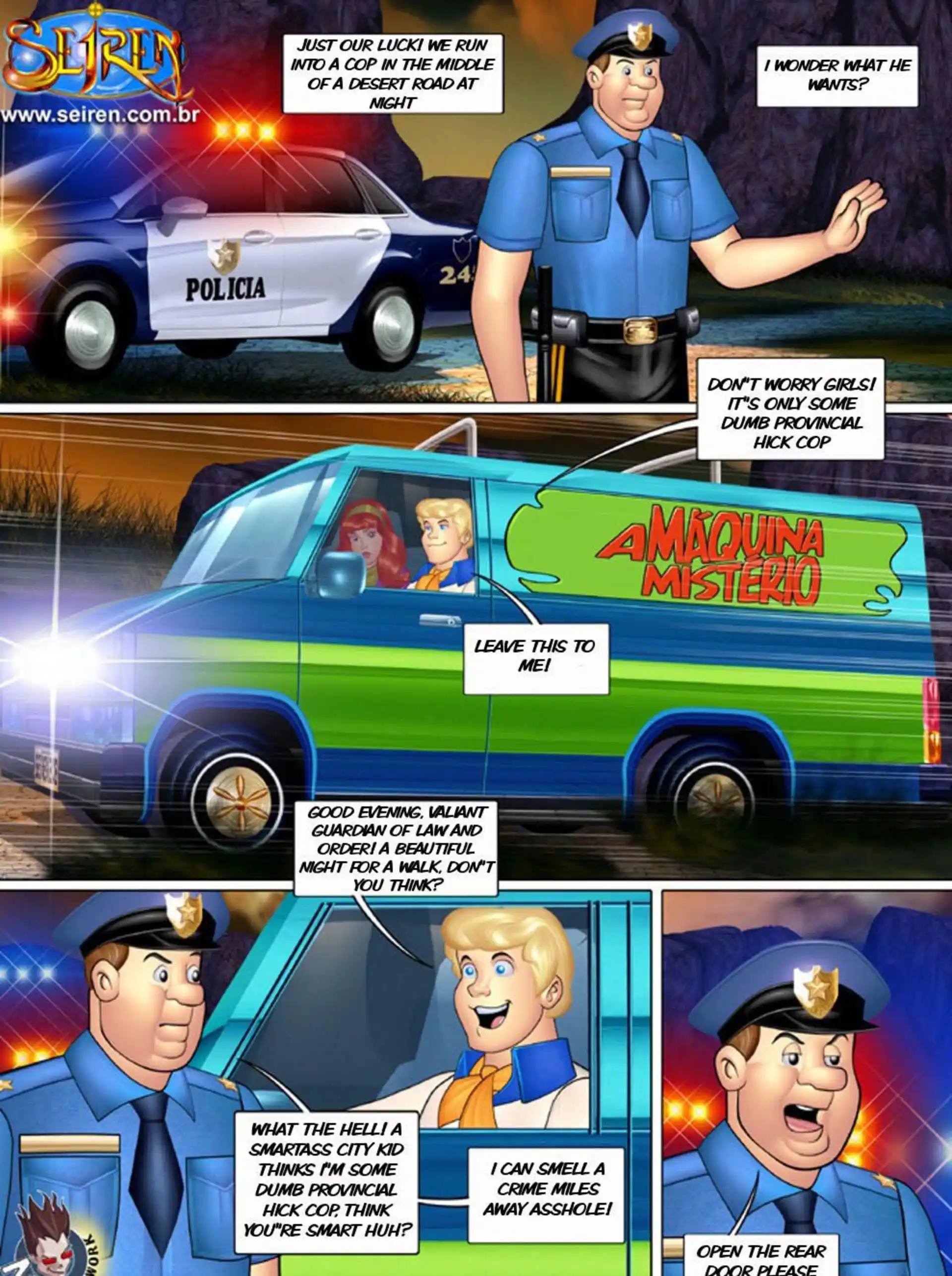 O Fantasma Encoxador O Fantasma Encoxador - Chapter 1 (Scooby-Doo) page 10