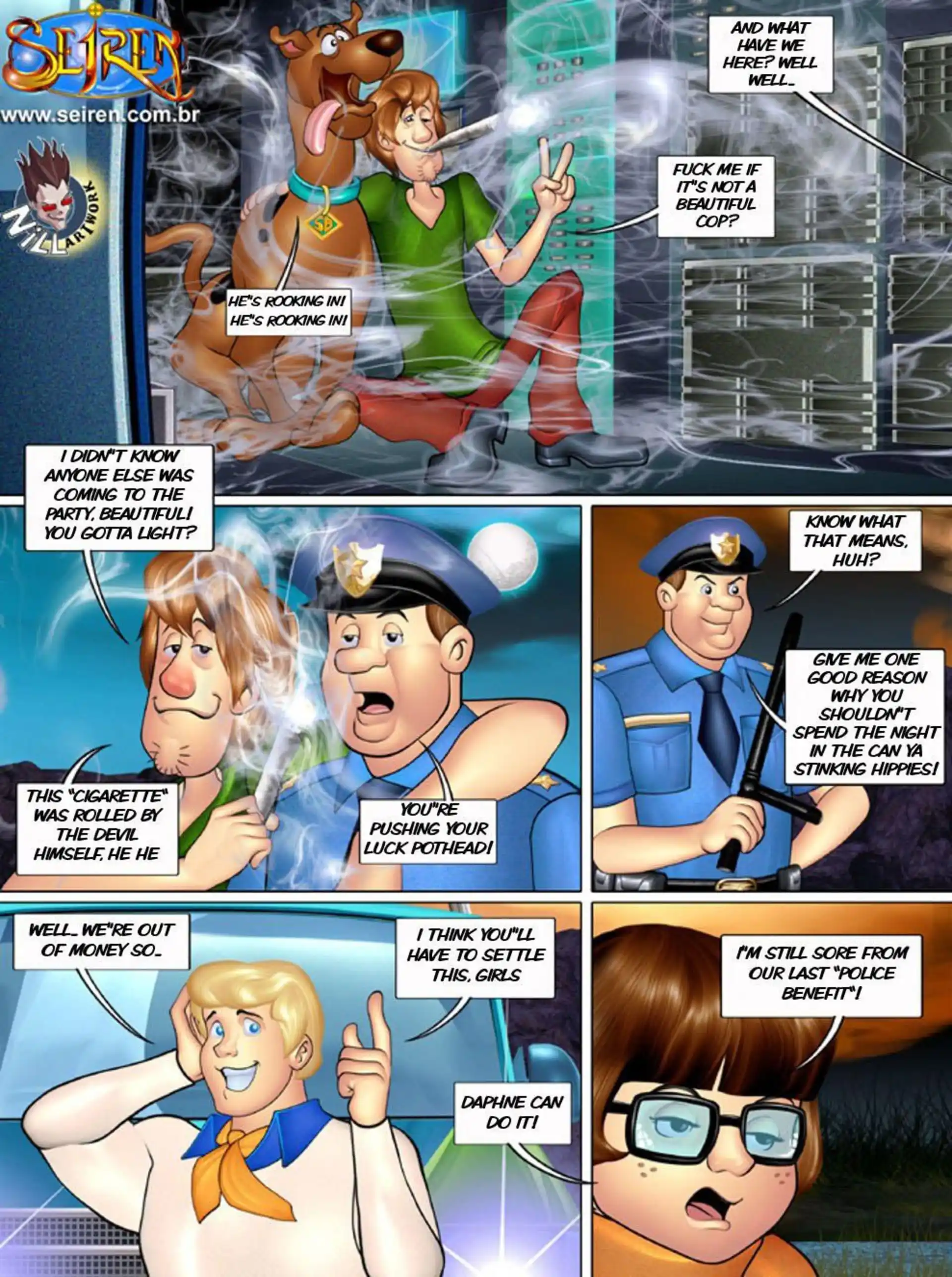 O Fantasma Encoxador O Fantasma Encoxador - Chapter 1 (Scooby-Doo) page 11