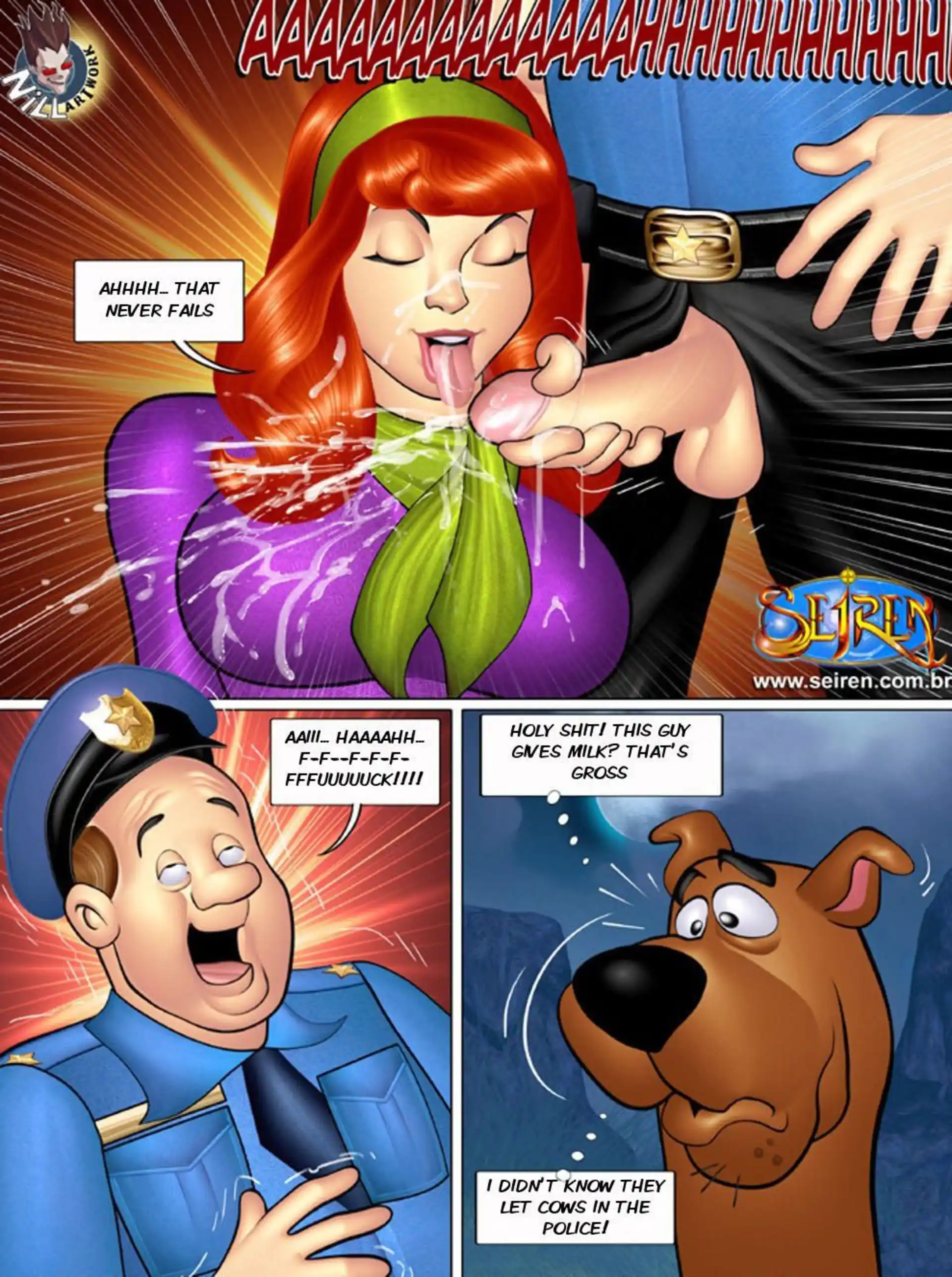 O Fantasma Encoxador O Fantasma Encoxador - Chapter 1 (Scooby-Doo) page 17