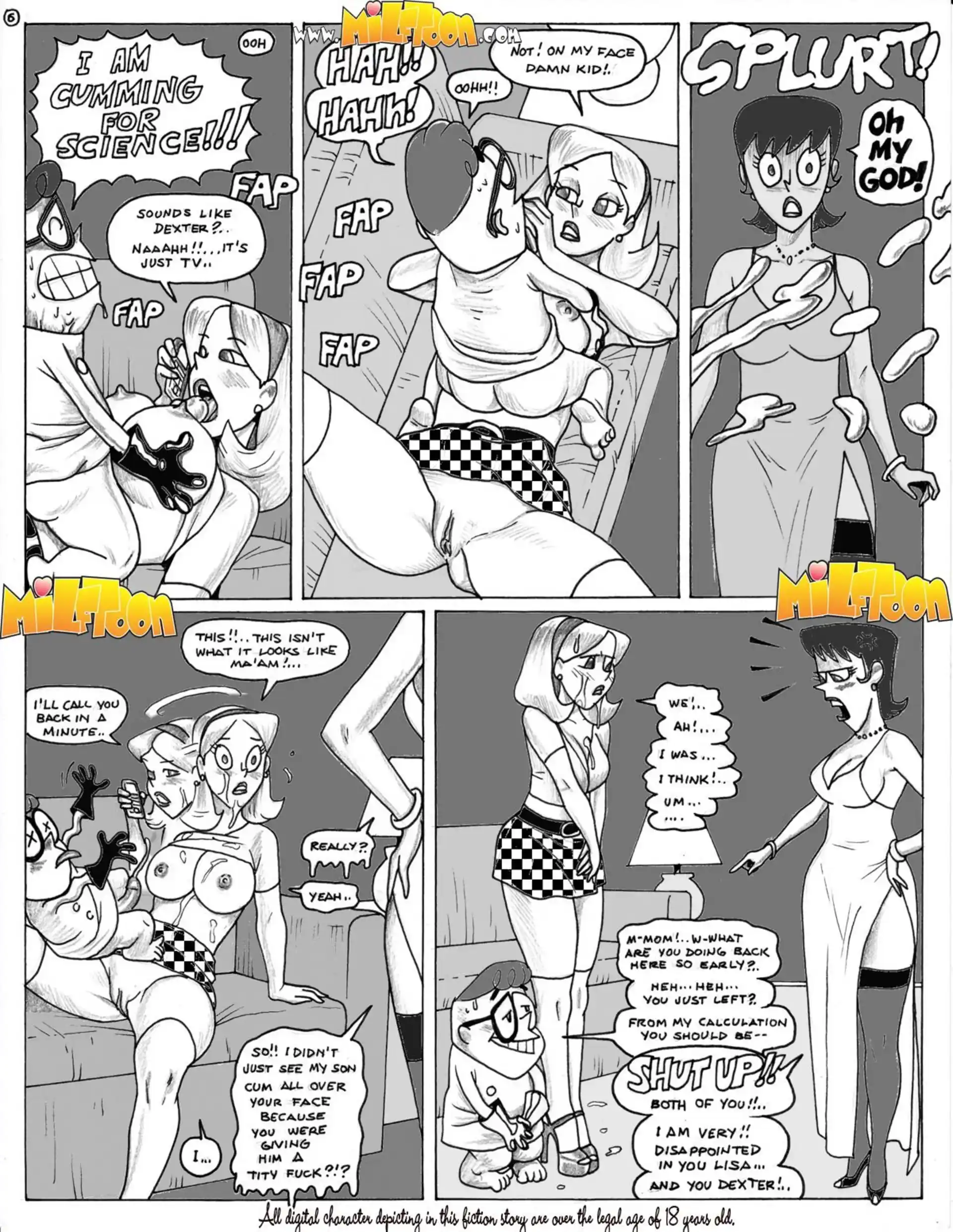 HOT Dixter’s Fap Dixter's Fap - Chapter 1 (Dexter's Laboratory) page 6