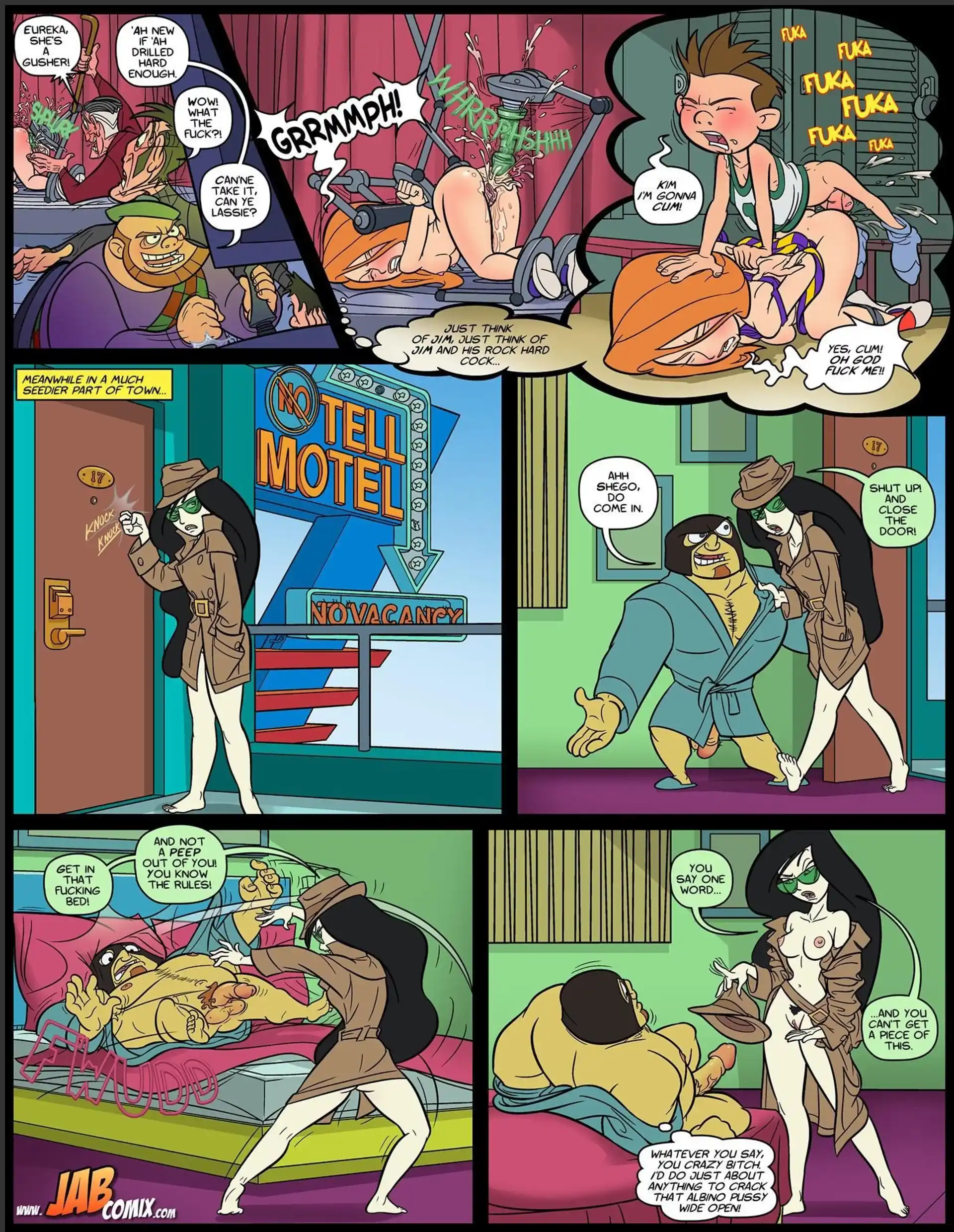HOT Fucking Possible Fucking Possible - Chapter 2 (Kim Possible) page 12