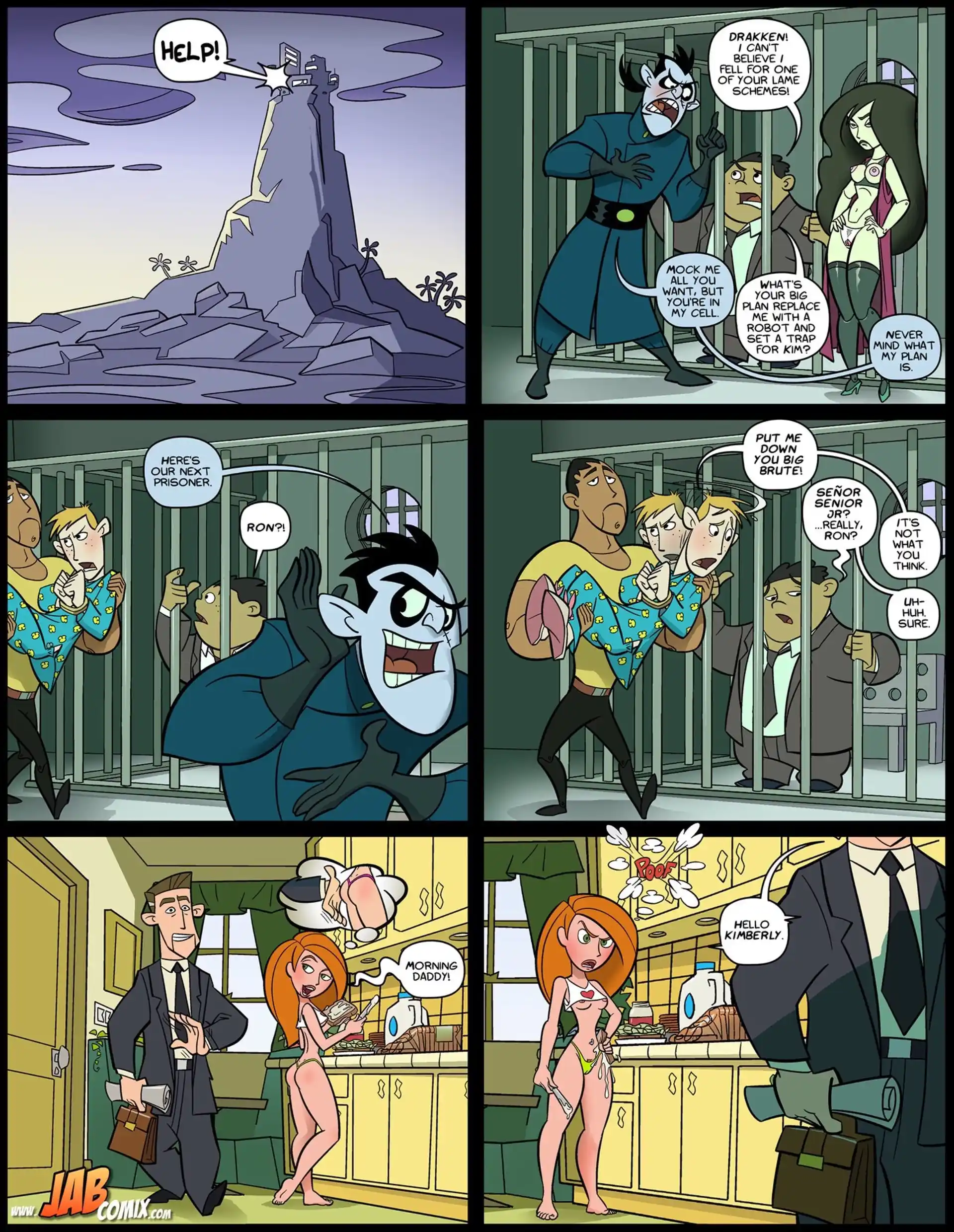 HOT Fucking Possible Fucking Possible - Chapter 2 (Kim Possible) page 3