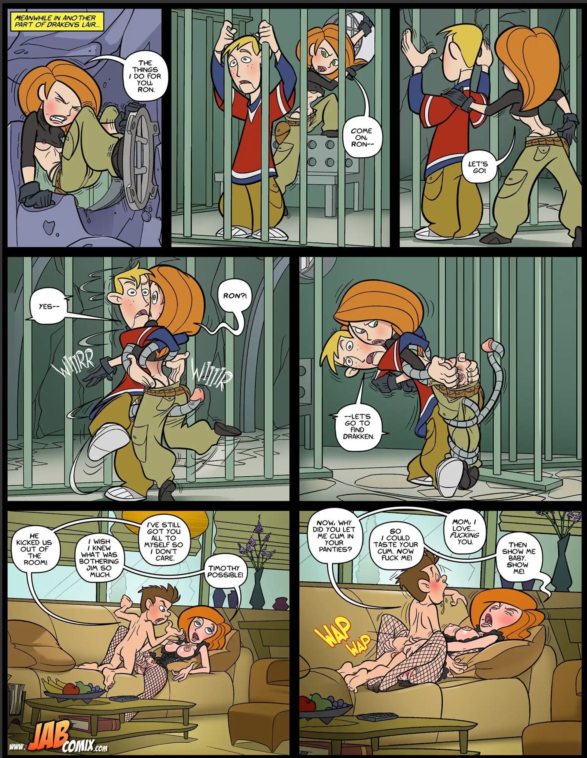 HOT Fucking Possible Fucking Possible - Chapter 2 (Kim Possible) page 7