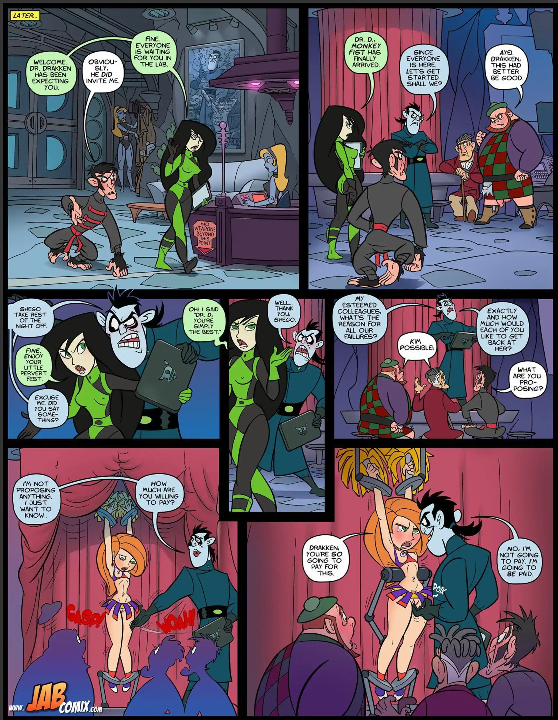 HOT Fucking Possible Fucking Possible - Chapter 2 (Kim Possible) page 8