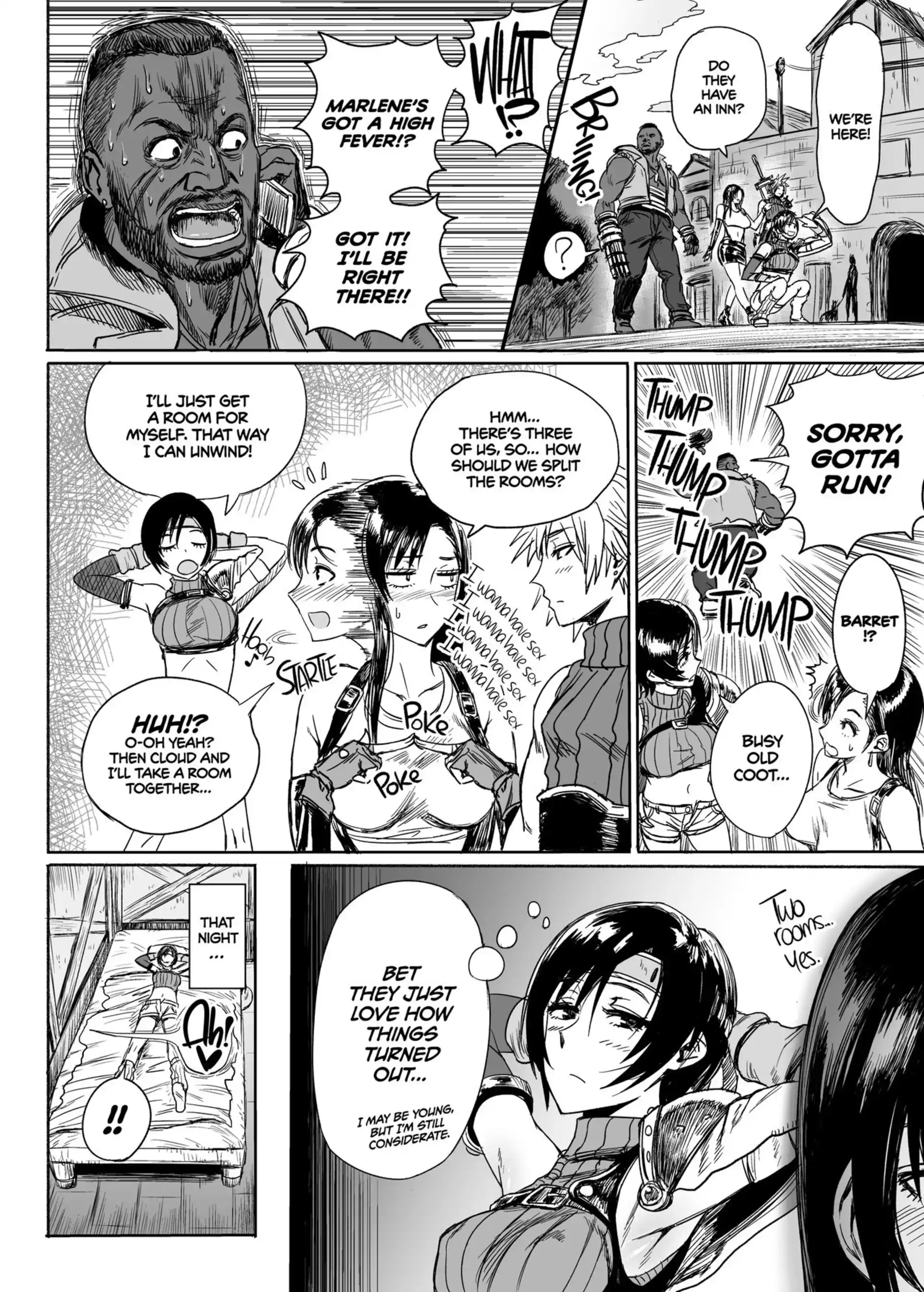 Shlick-Crazy Ninja Shlick-Crazy Ninja - Chapter 1 (Final Fantasy VII) page 9