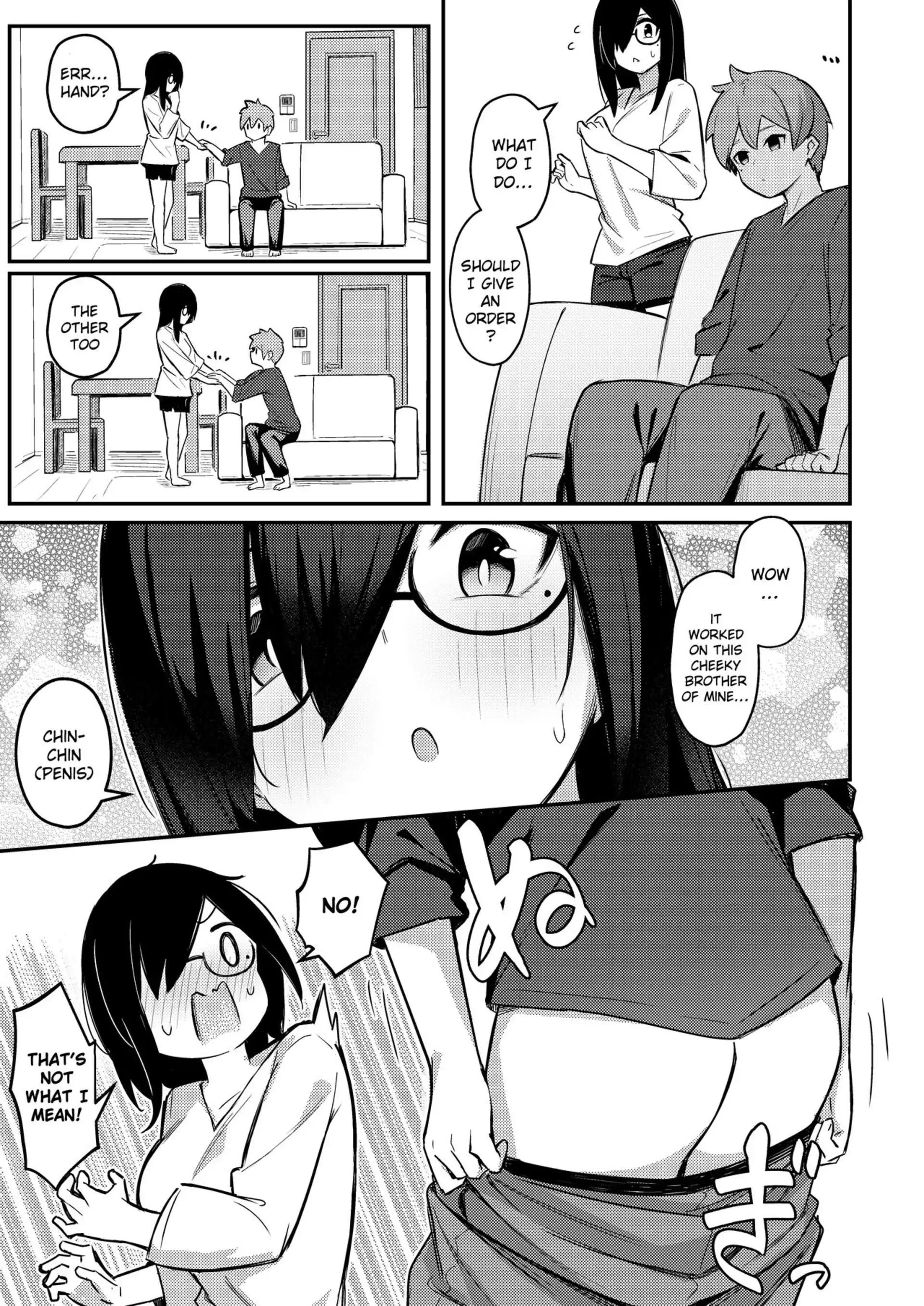 A sister with dark big breasts wants to sleep with her brother’s cock even if she is hypnotized A sister with dark big breasts wants to sleep with her brother's cock even if she is hypnotized - Chapter 1 page 10